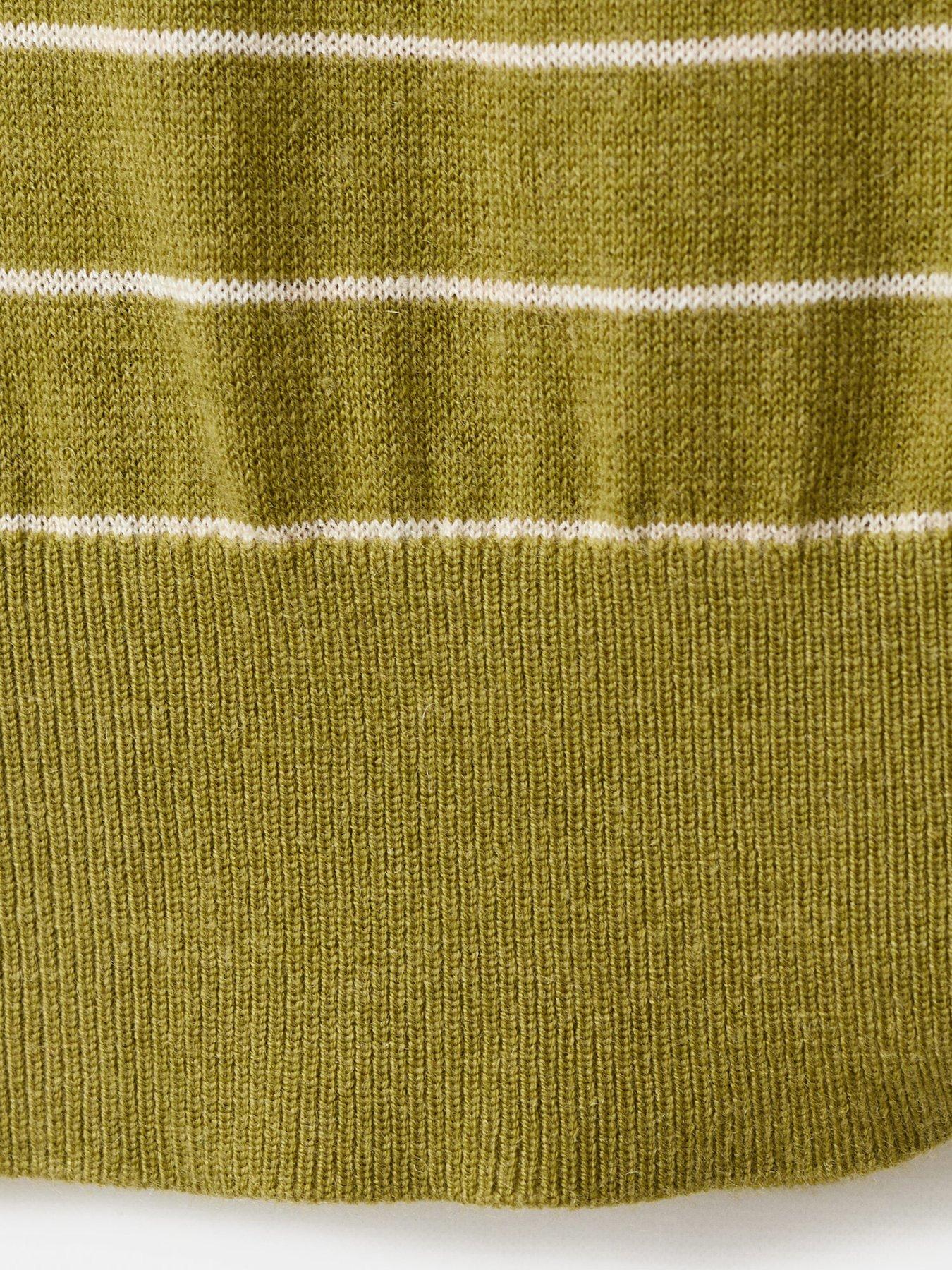 Image 7 of 7 of Mango Jersey-Knit Waistcoat - Green