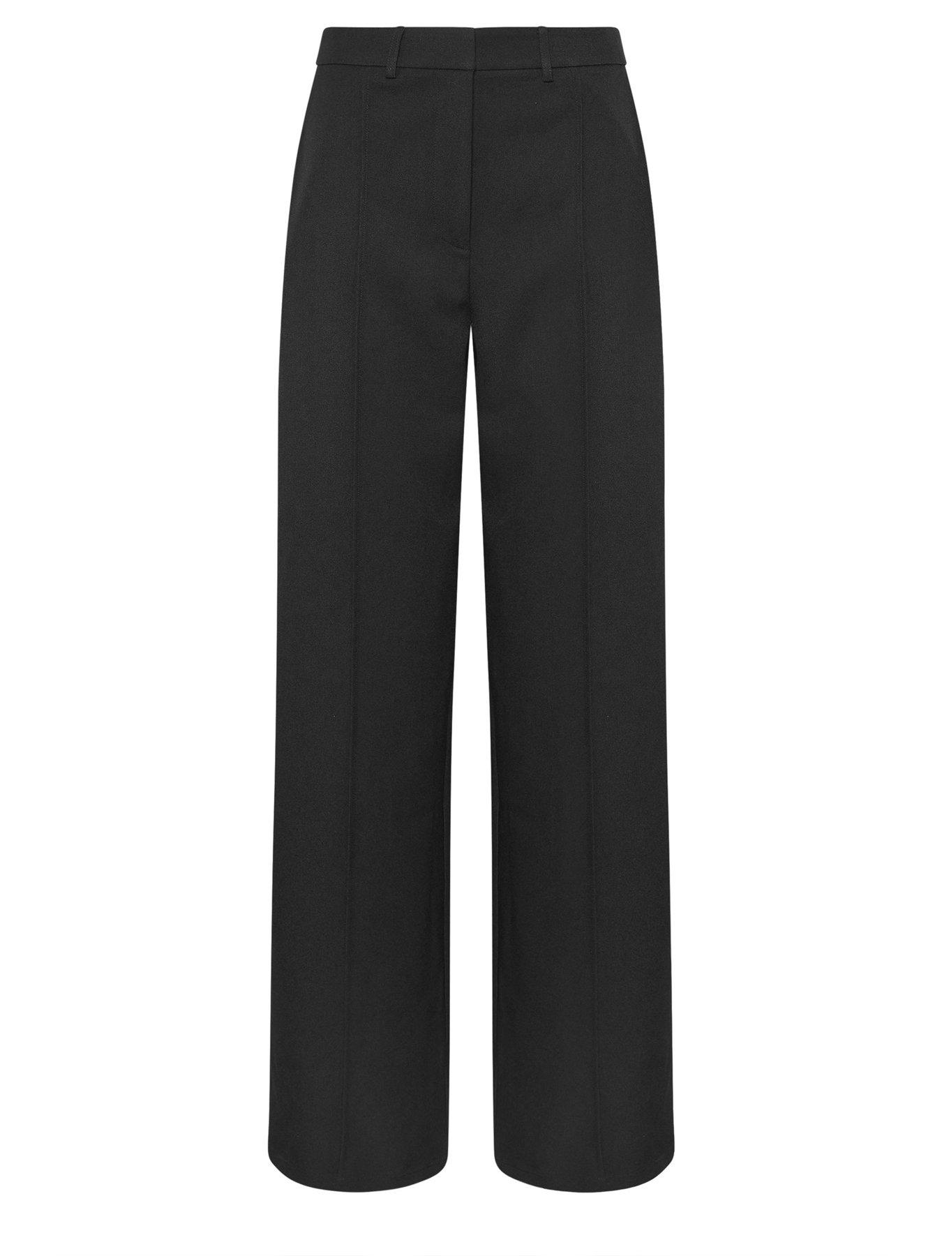 Image 5 of 5 of Long Tall Sally Tall Wide Leg Seam Front Trousers 34"