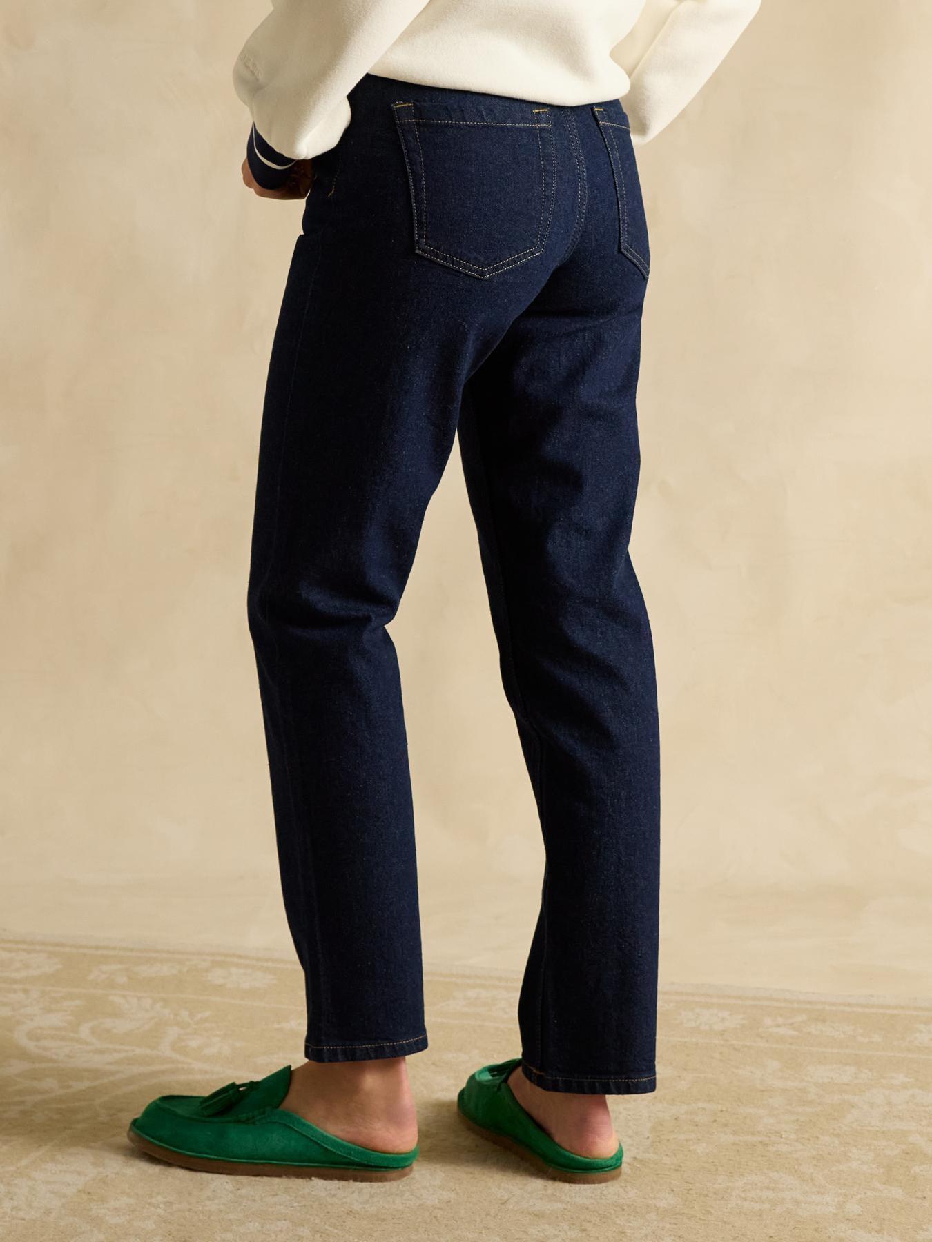 Image 2 of 5 of Joules Slim Straight Rinse Denim Jeans - Blue