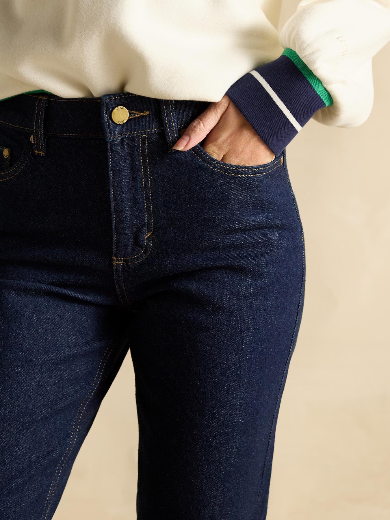 Image 5 of 5 of Joules Slim Straight Rinse Denim Jeans - Blue