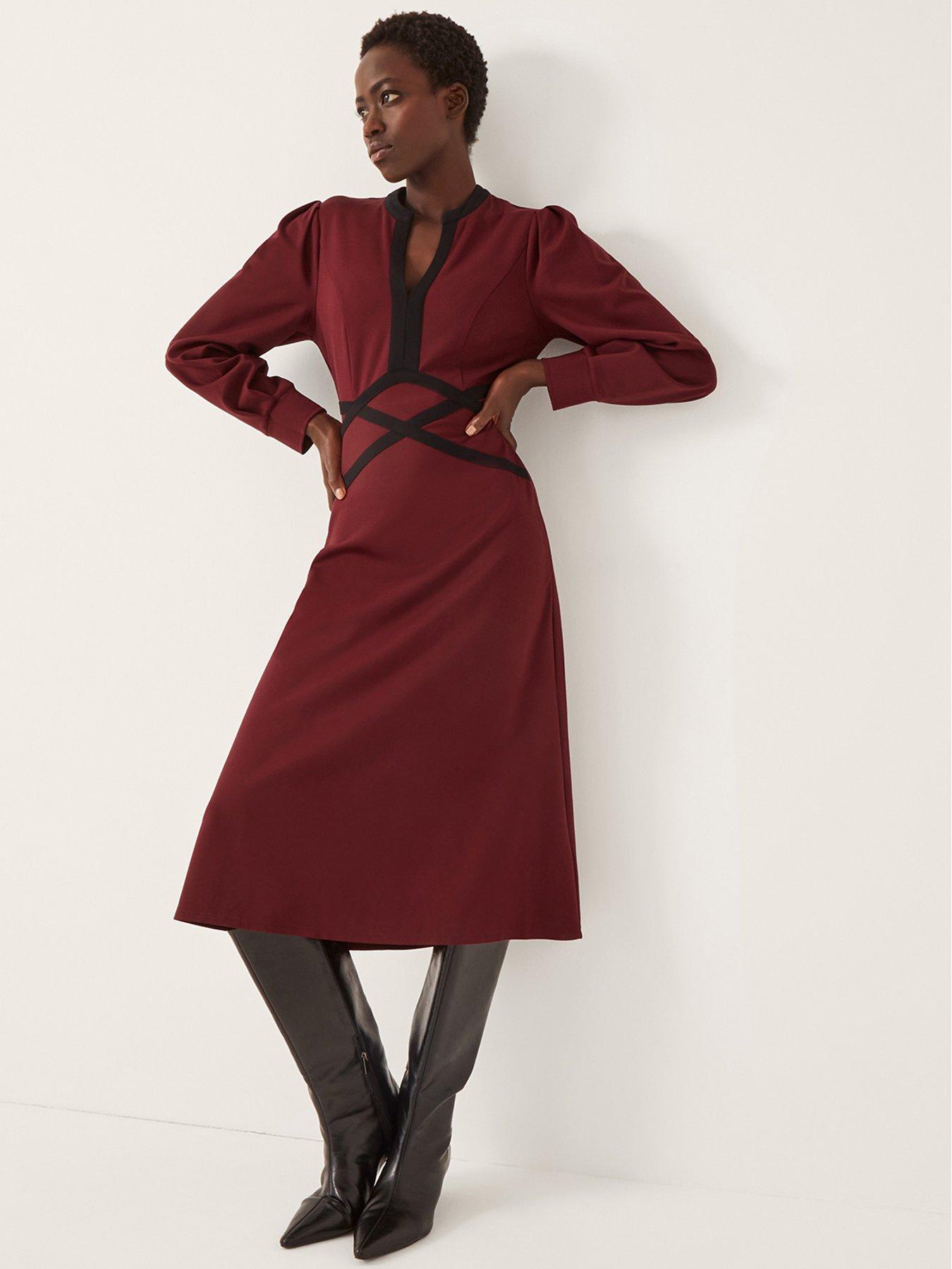  image of monsoon-julia-jersey-dress