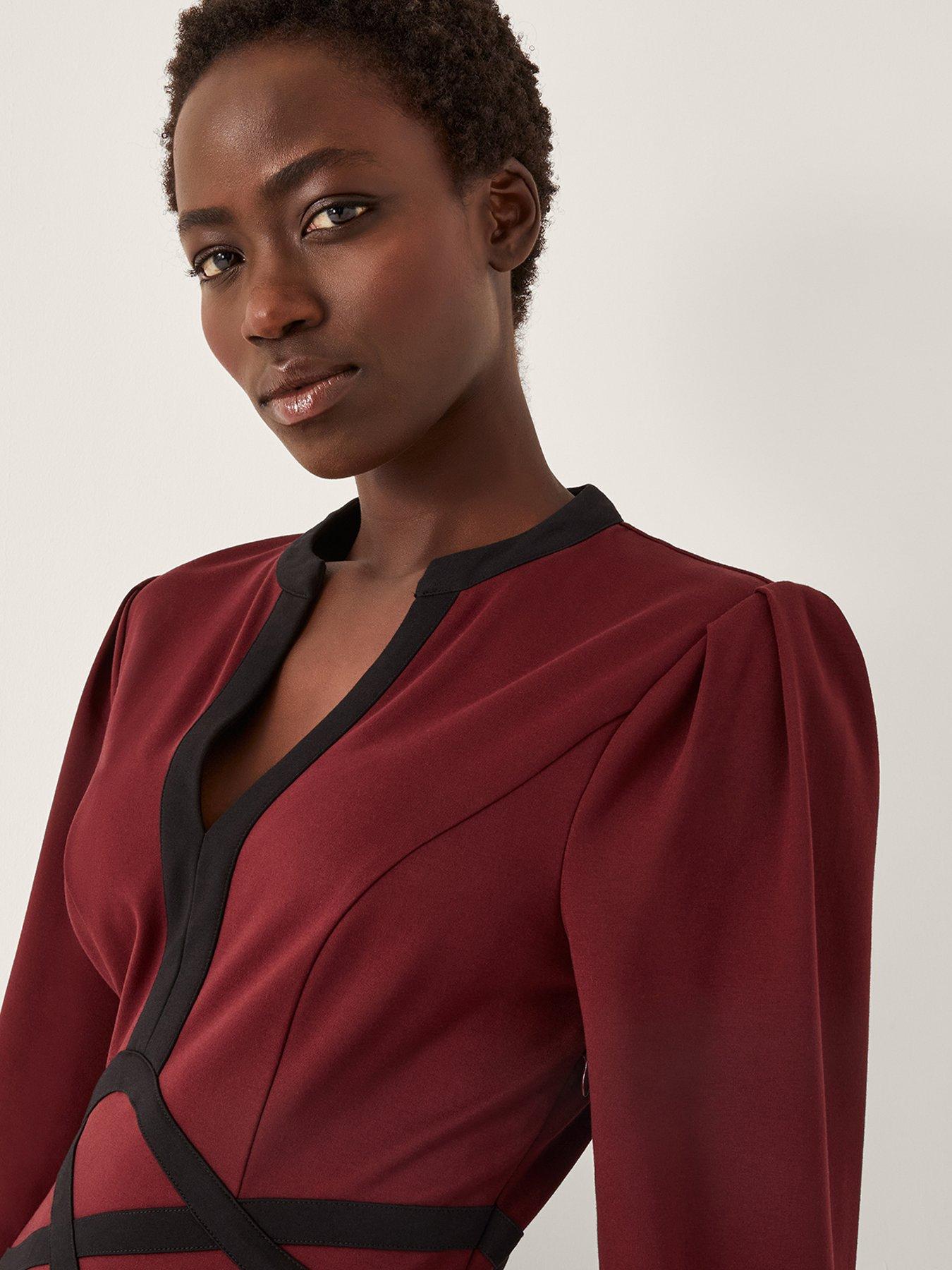  image of monsoon-julia-jersey-dress