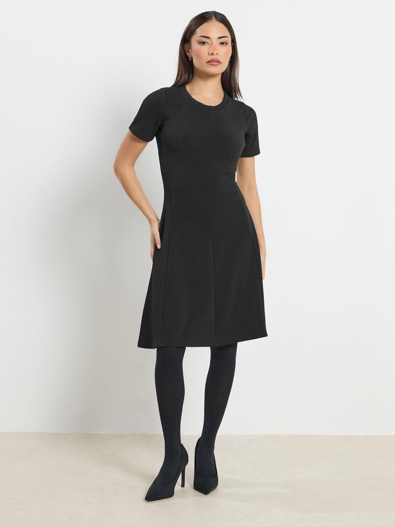 PixieGirl Petite Waist Textured Dress