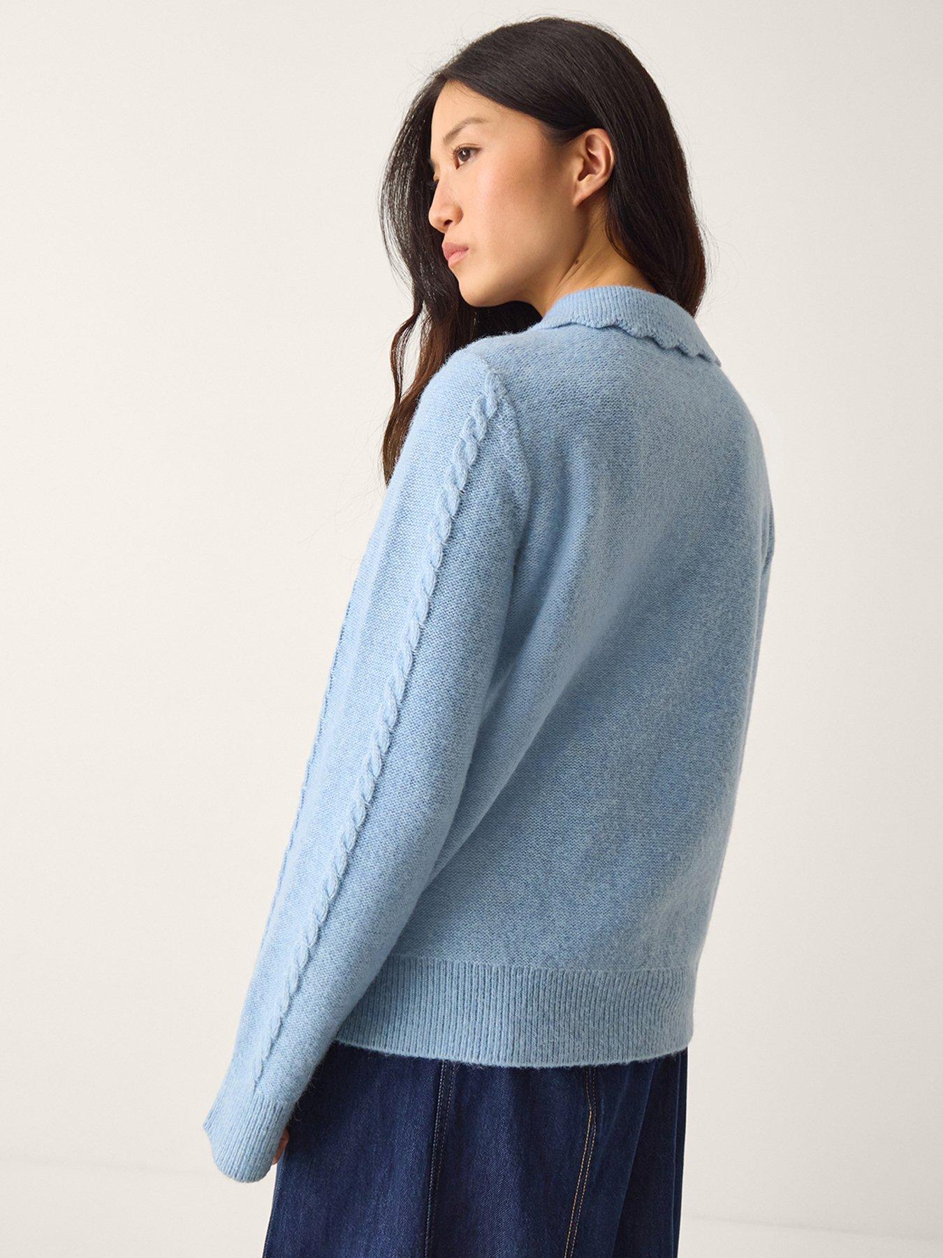  image of monsoon-kat-cable-cardigan