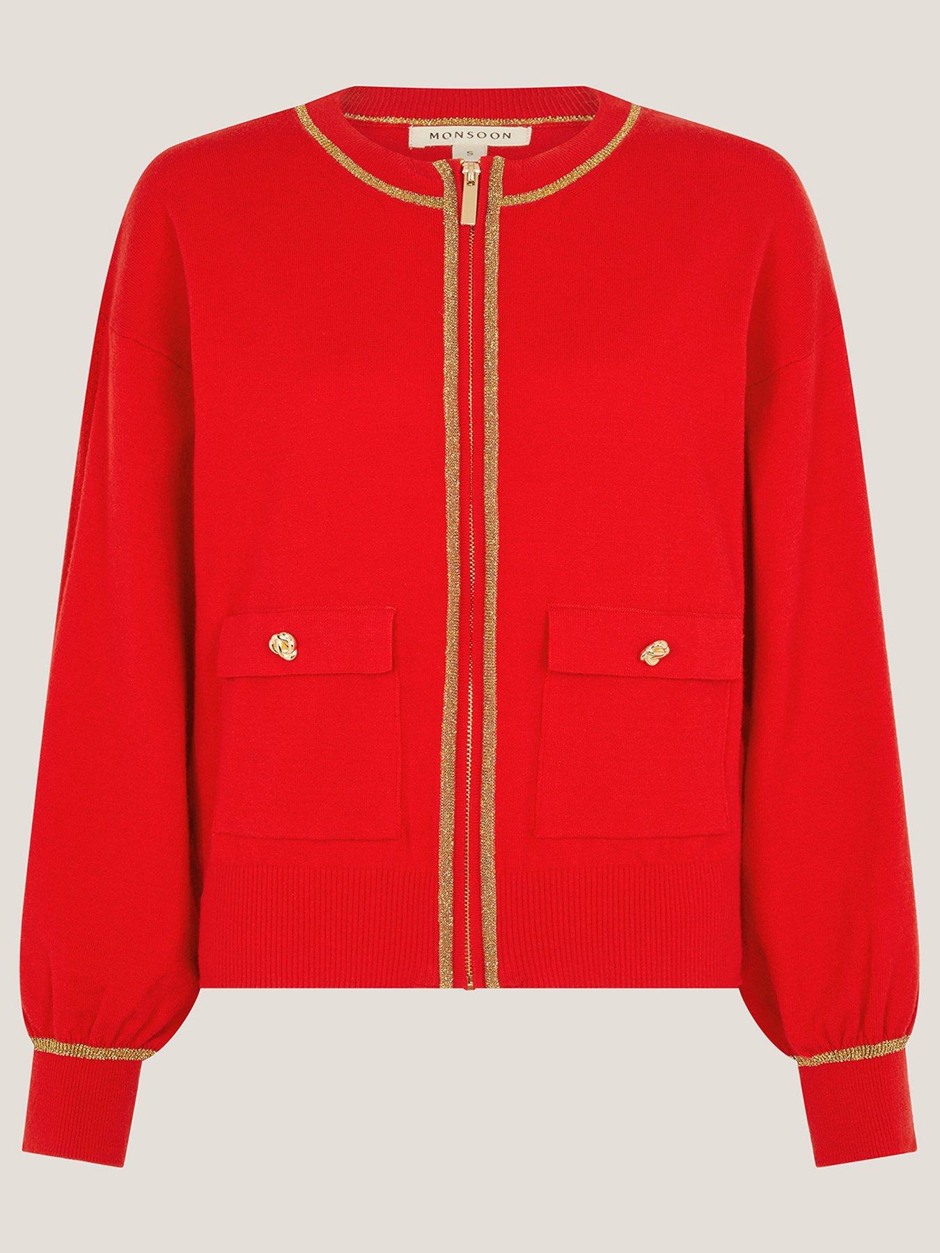 Image 5 of 5 of Monsoon Nolan Knit Bomber