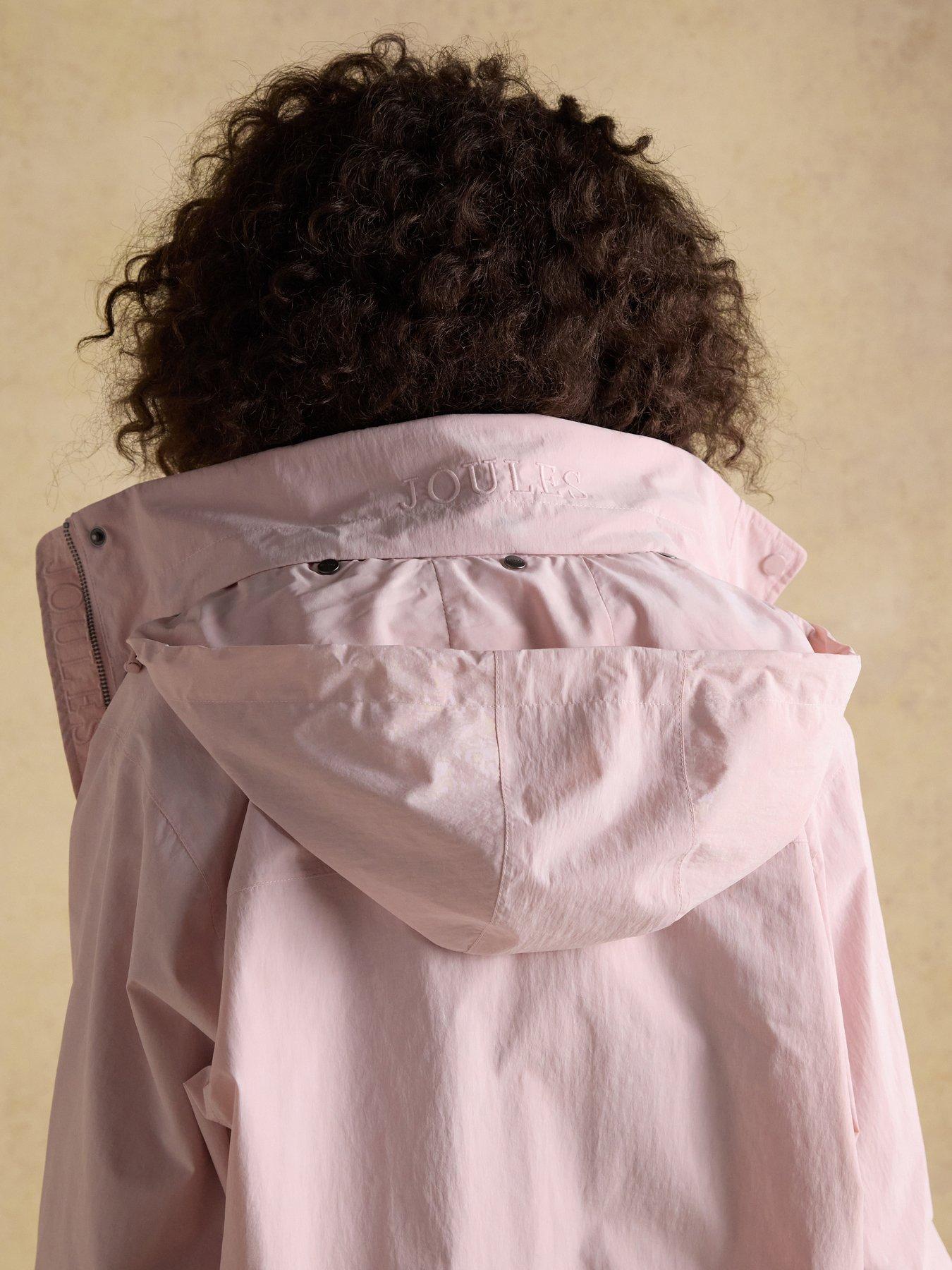 Image 7 of 7 of Joules Hove Waterproof Windbreaker Jacket - Pink