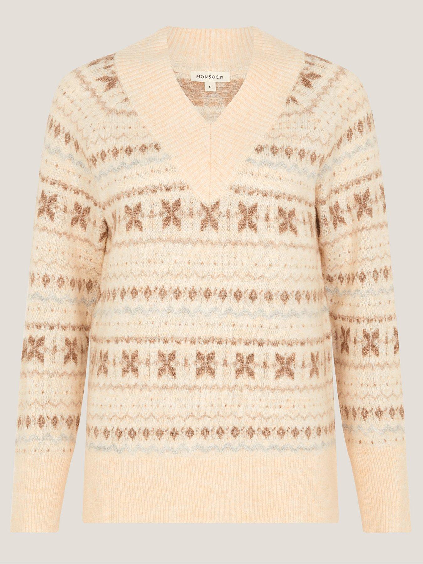  image of monsoon-febe-fairisle-jumper