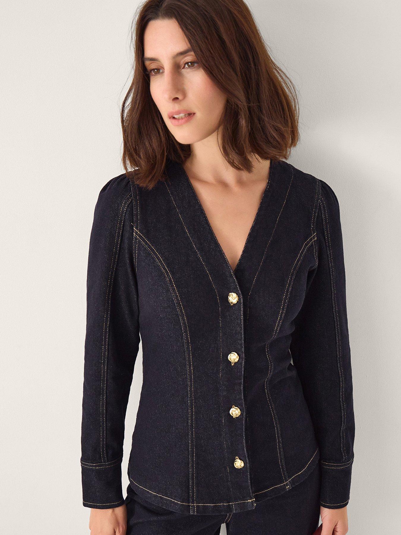  image of monsoon-teri-denim-shirt
