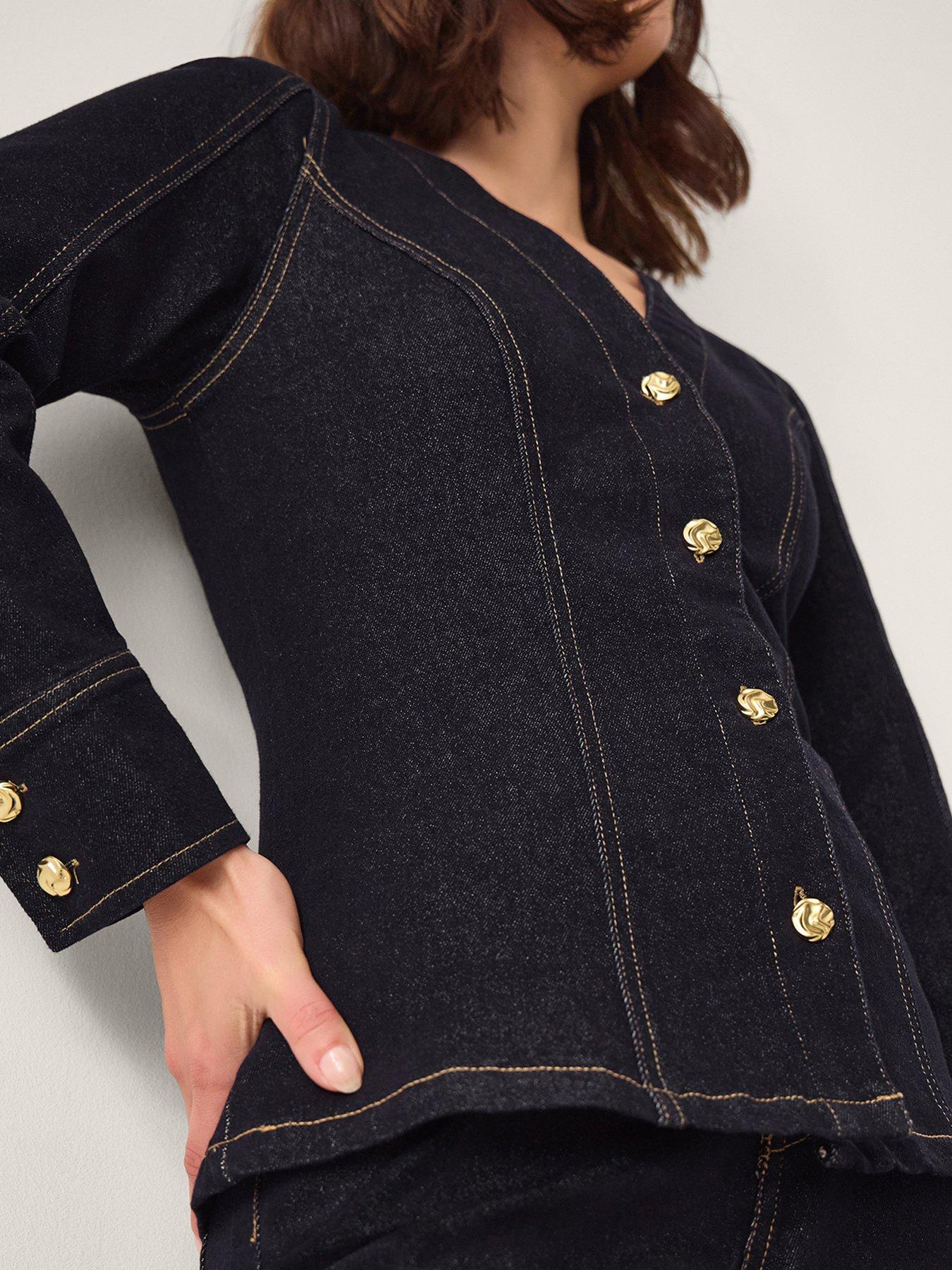  image of monsoon-teri-denim-shirt