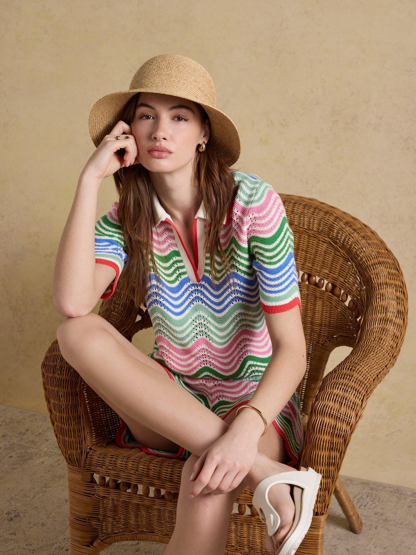 Image 7 of 7 of Joules Sandy Woven Short - Multi