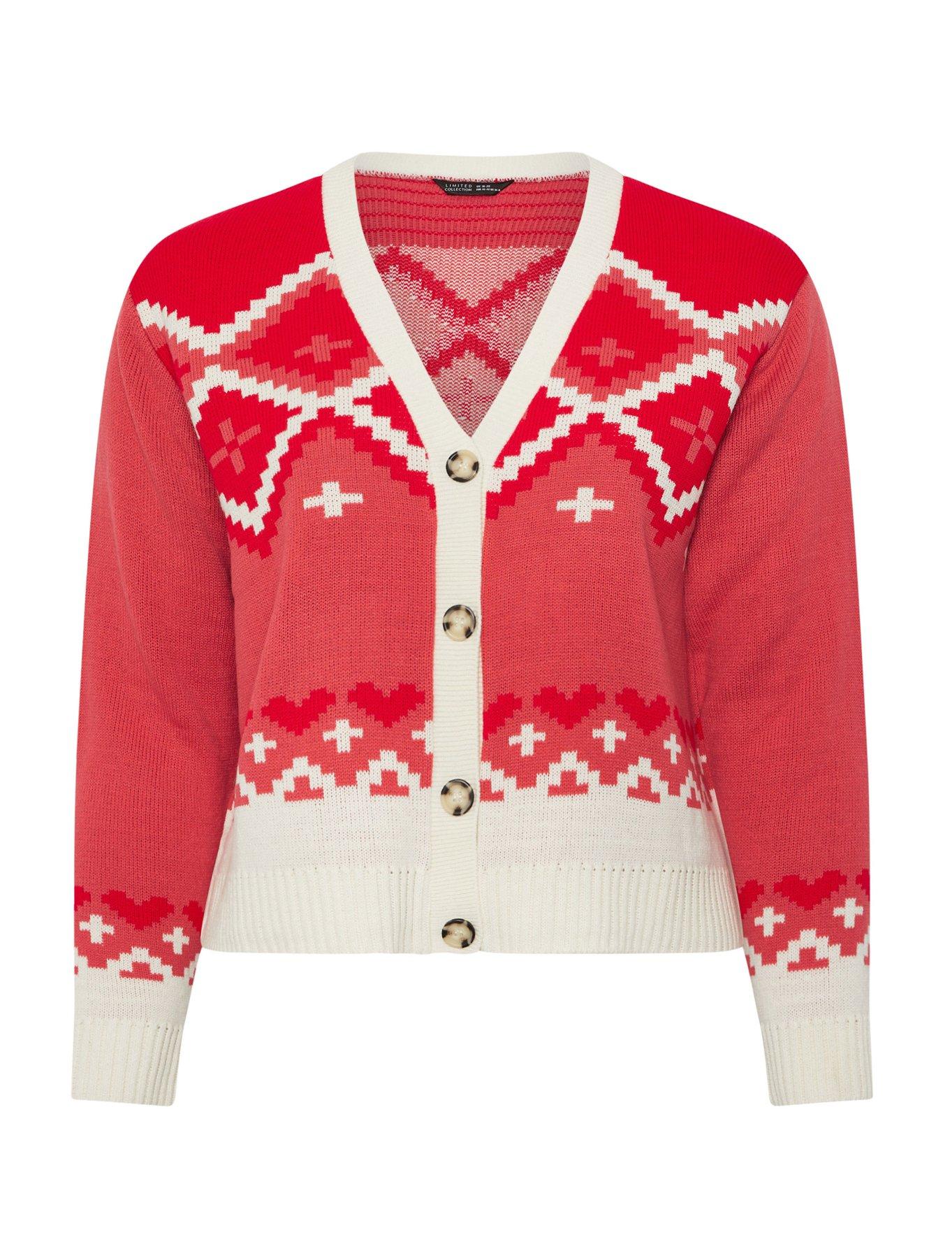  image of yours-curve-fairisle-cardigan