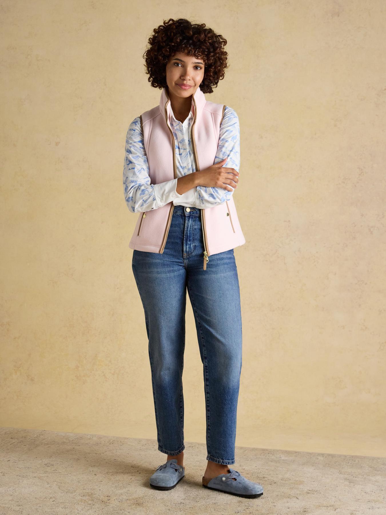 Image 3 of 7 of Joules Heritage Gilet - Pink