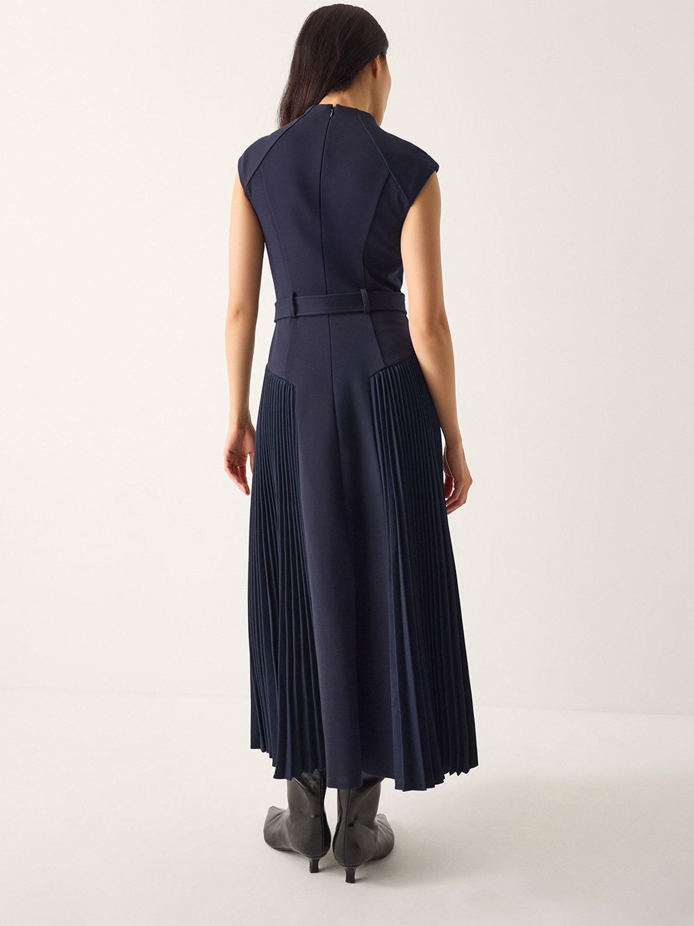  image of monsoon-sally-pleat-dress