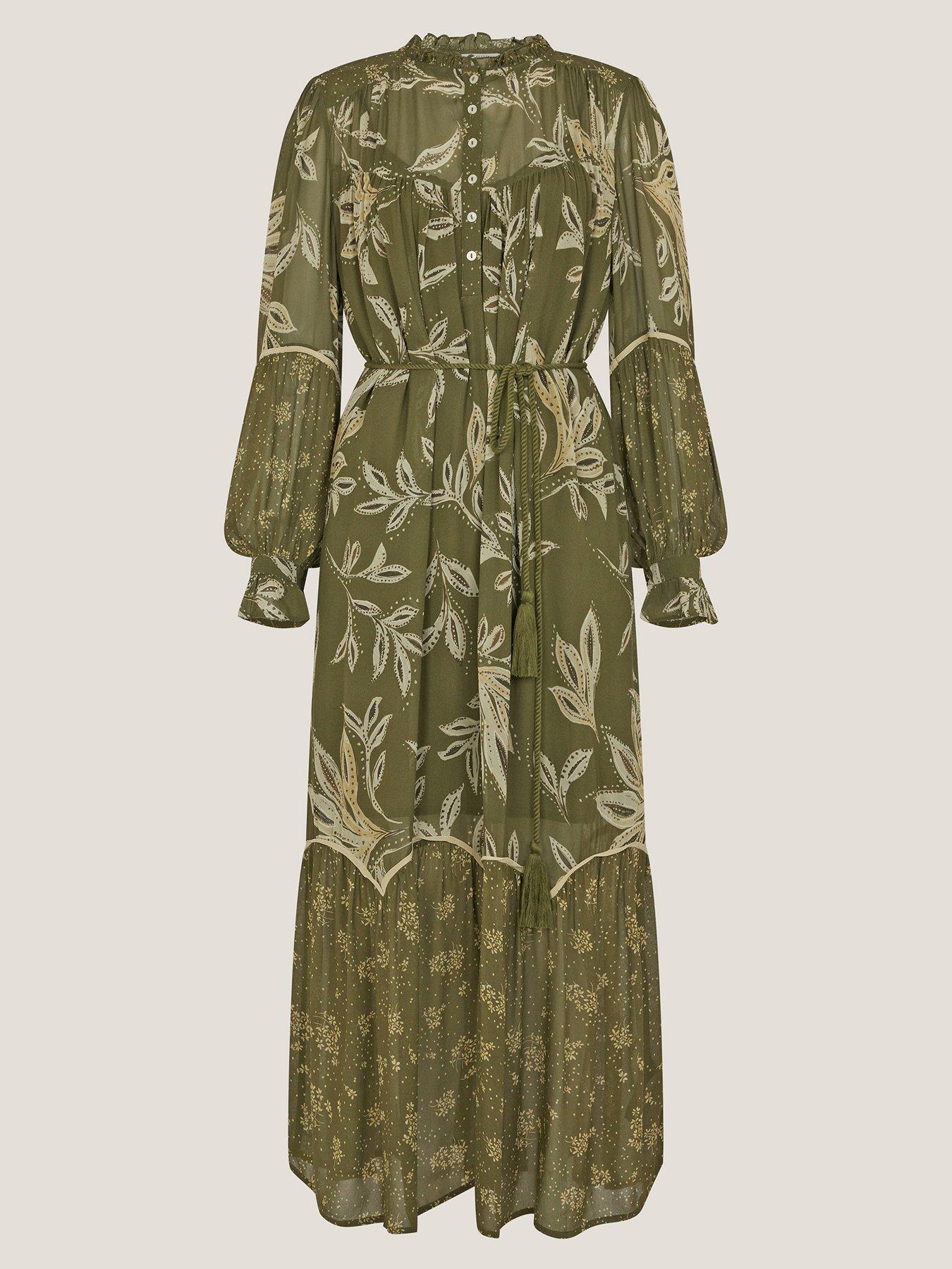 Monsoon Leona Print Dress