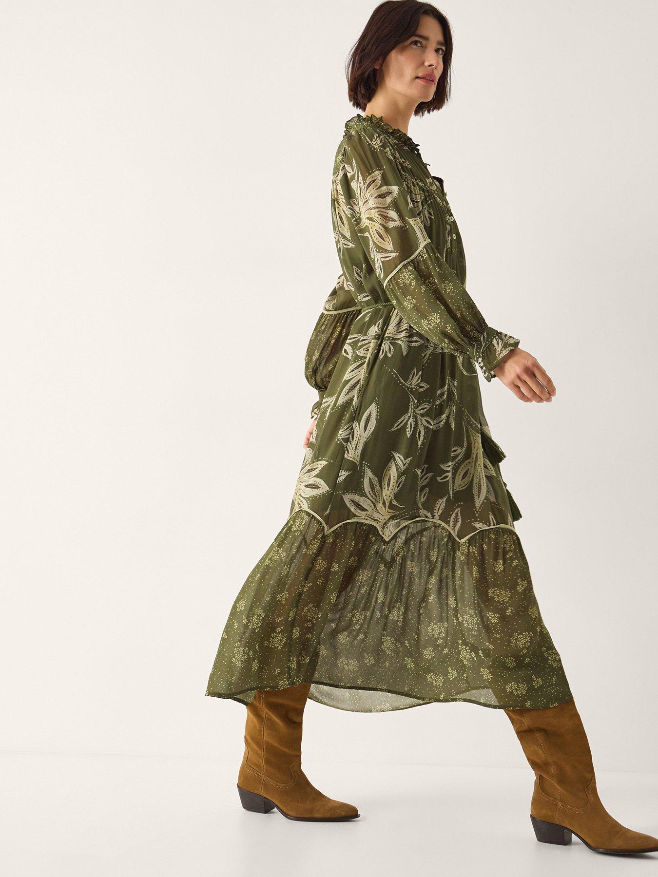 Image 5 of 5 of Monsoon Leona Print Dress