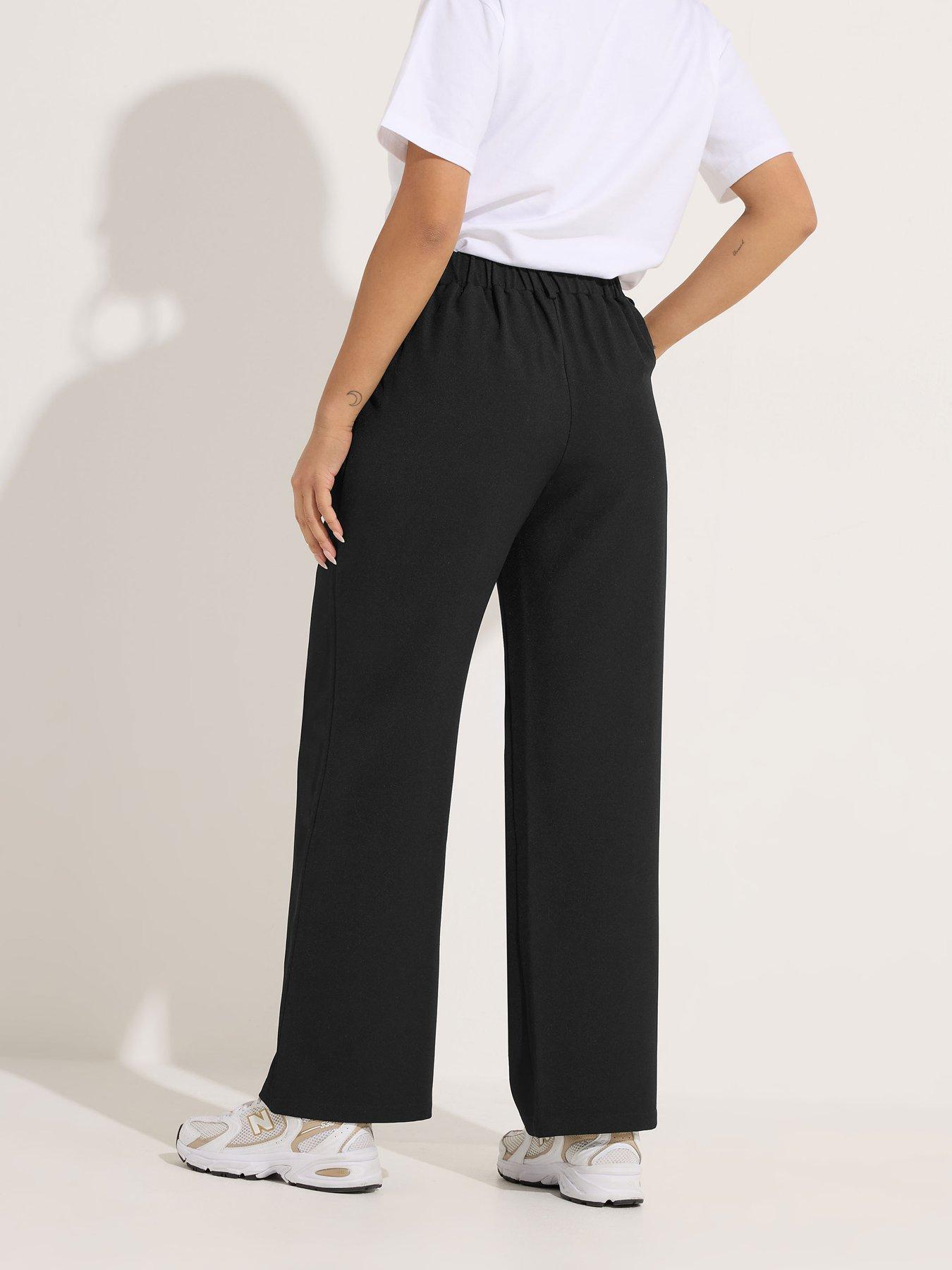 Image 2 of 5 of PixieGirl Petite Buckle Wide Leg Trousers