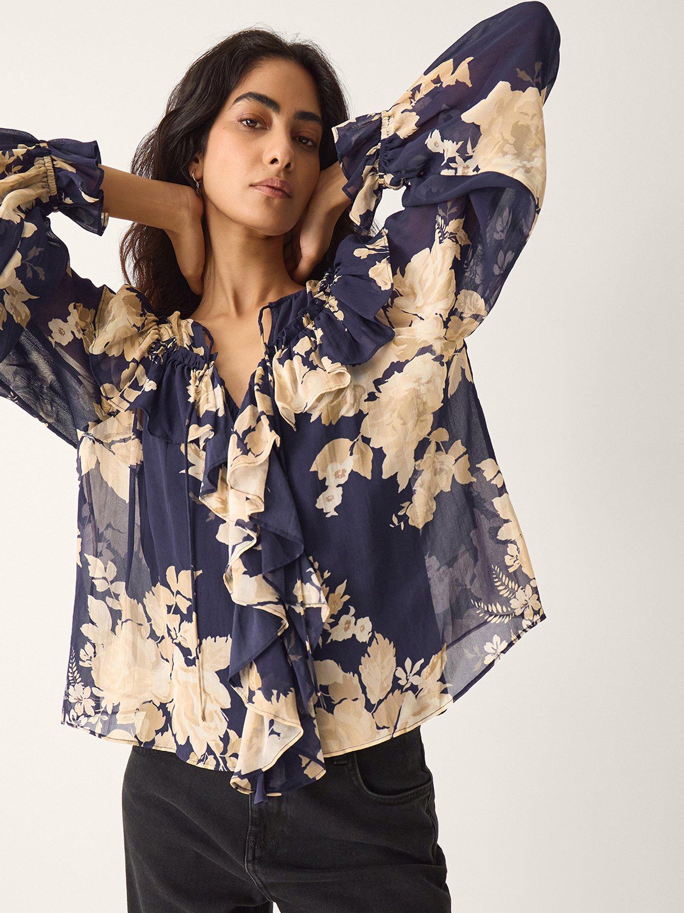  image of monsoon-sasha-printed-blouse