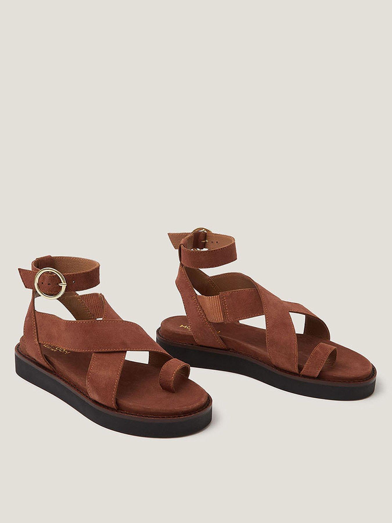  image of monsoon-ivy-suede-sandal