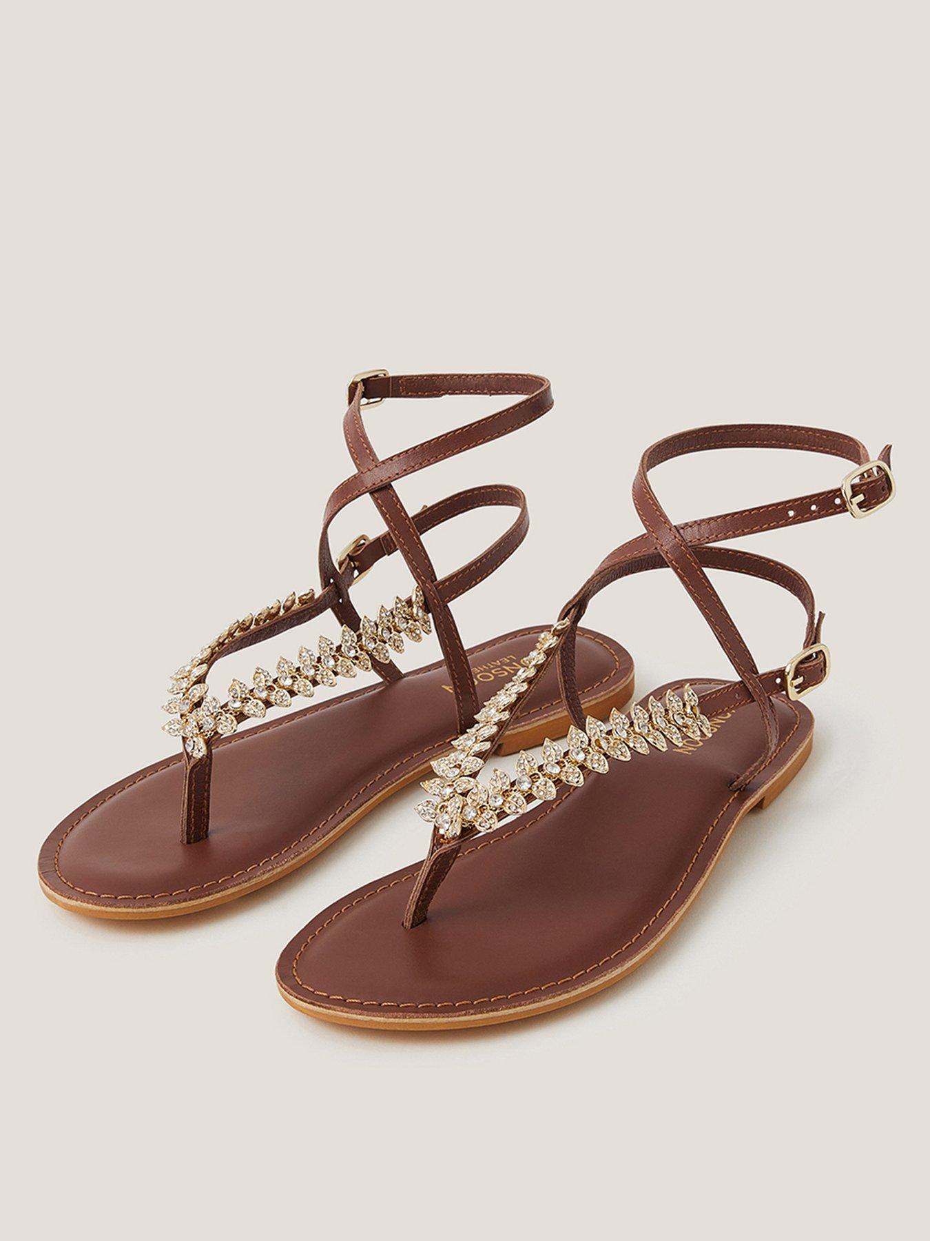 Image 2 of 3 of Monsoon Bria Diamante Sandal