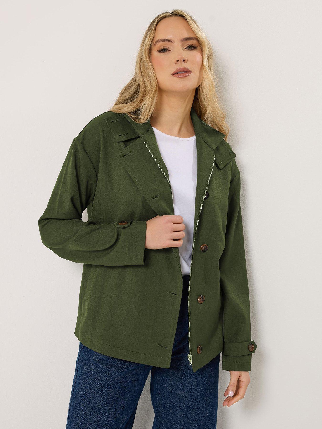 Long Tall Sally Hooded Jacket - Green