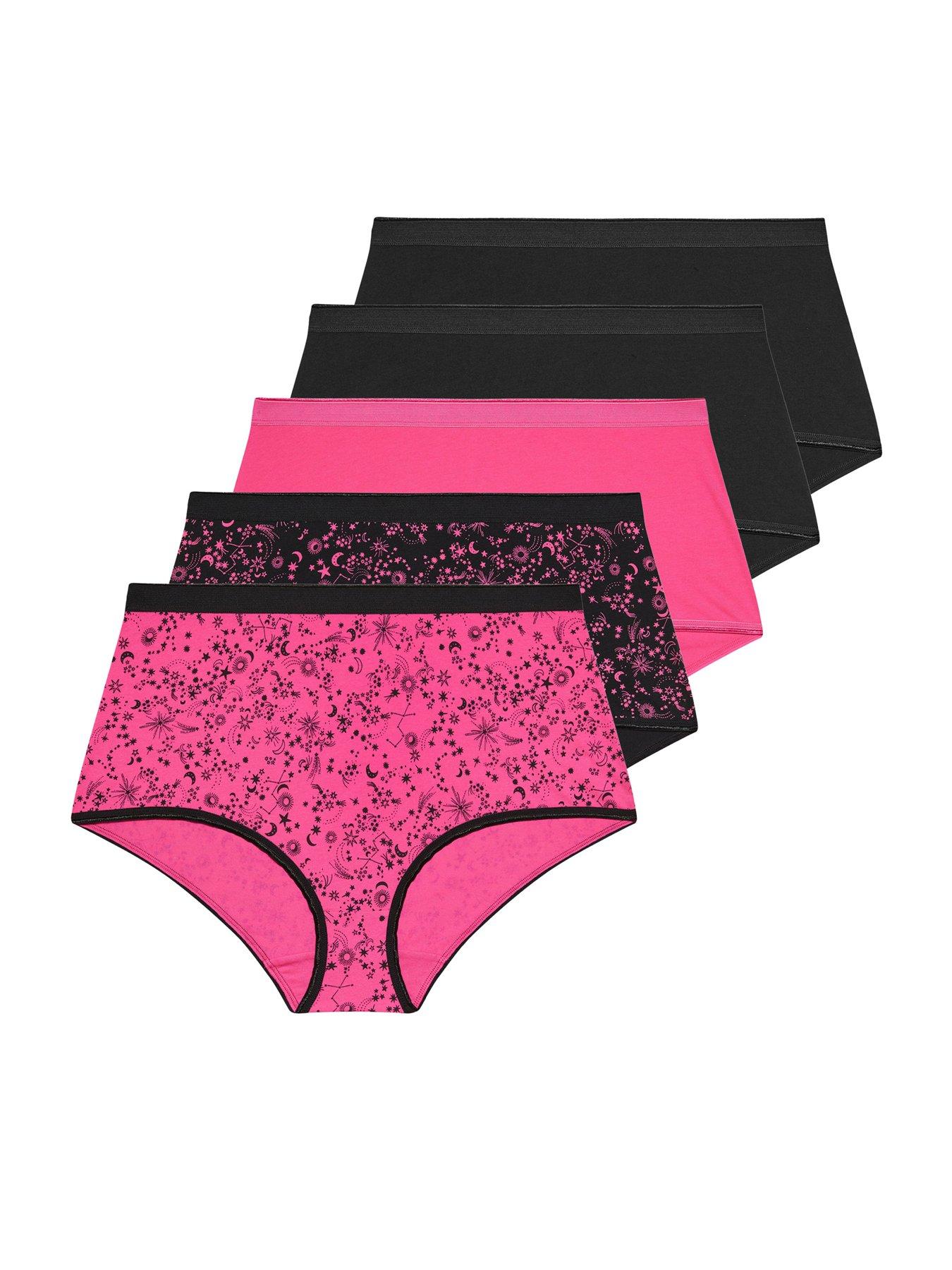 yours-curve-5-pack-cosmic-stars-full-briefs-pinkblack