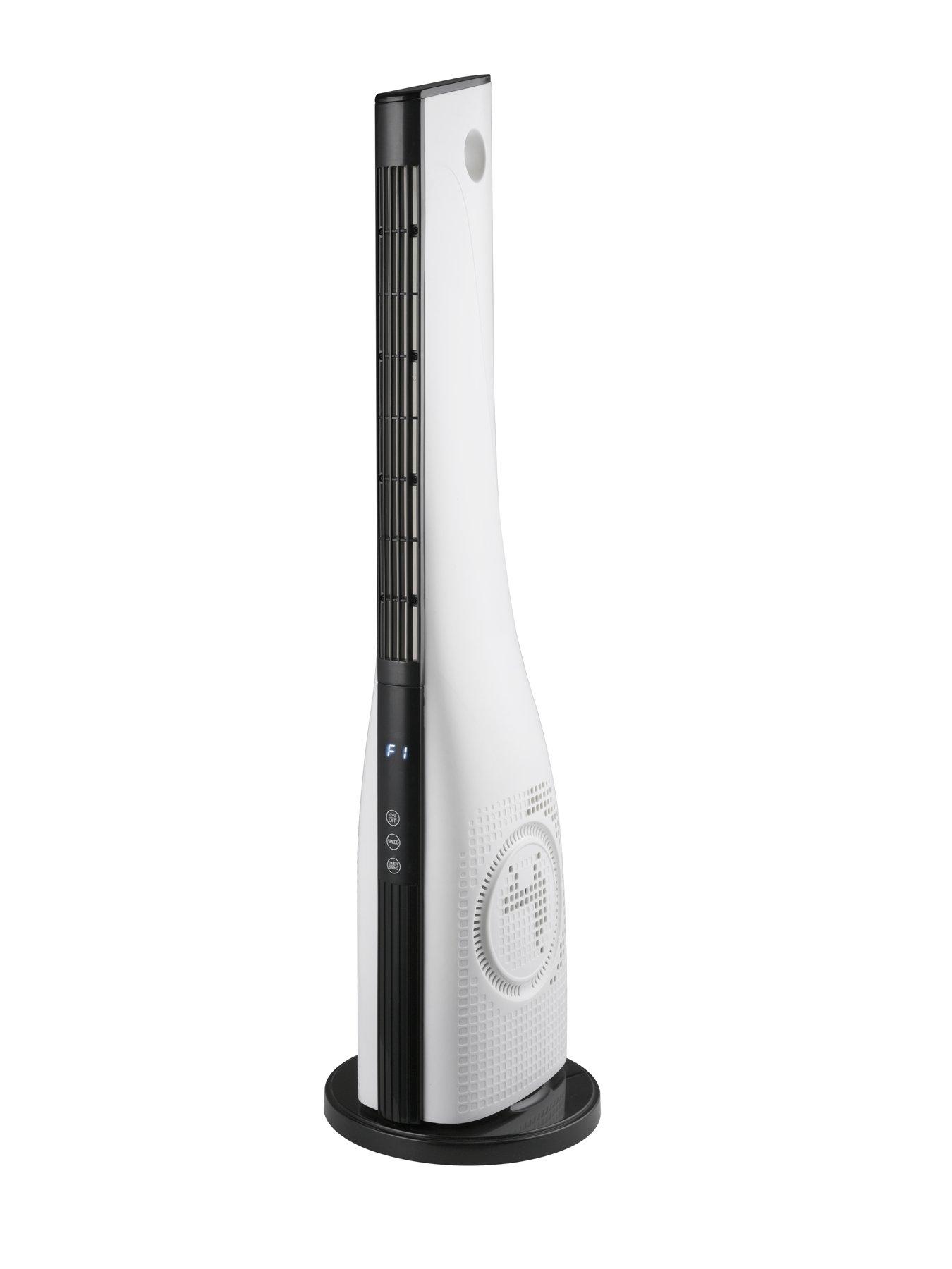 Image 2 of 6 of Swan 35" Digital Tower Fan - White