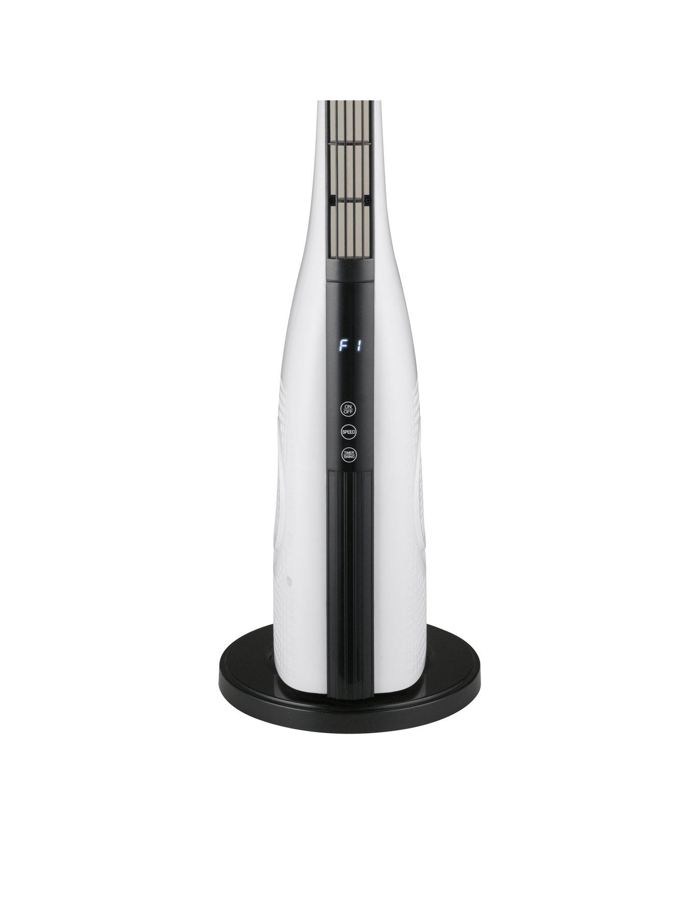 Image 3 of 6 of Swan 35" Digital Tower Fan - White