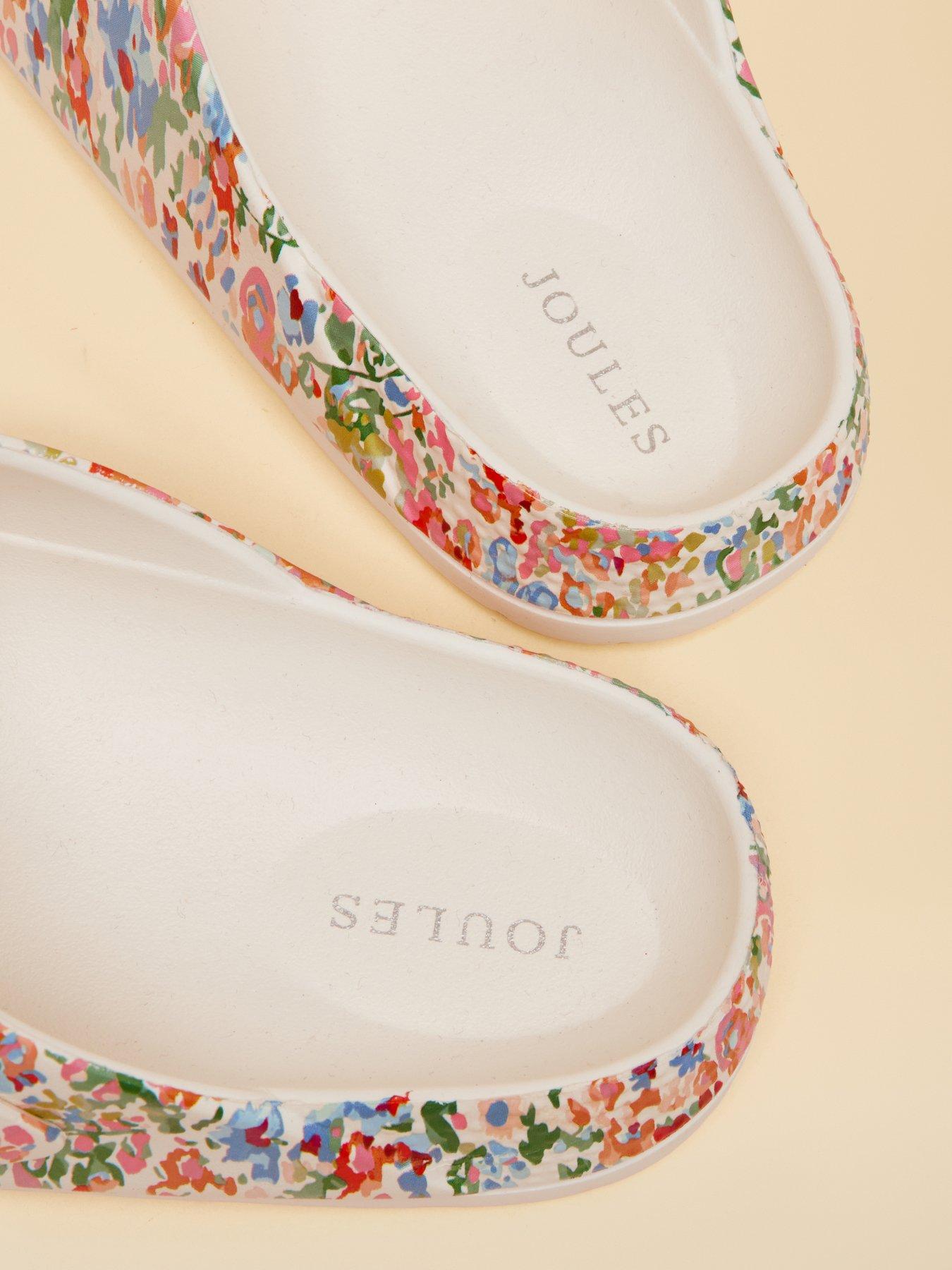 Image 6 of 6 of Joules Sunseeker Ditsy Eva Double Buckle Sliders
