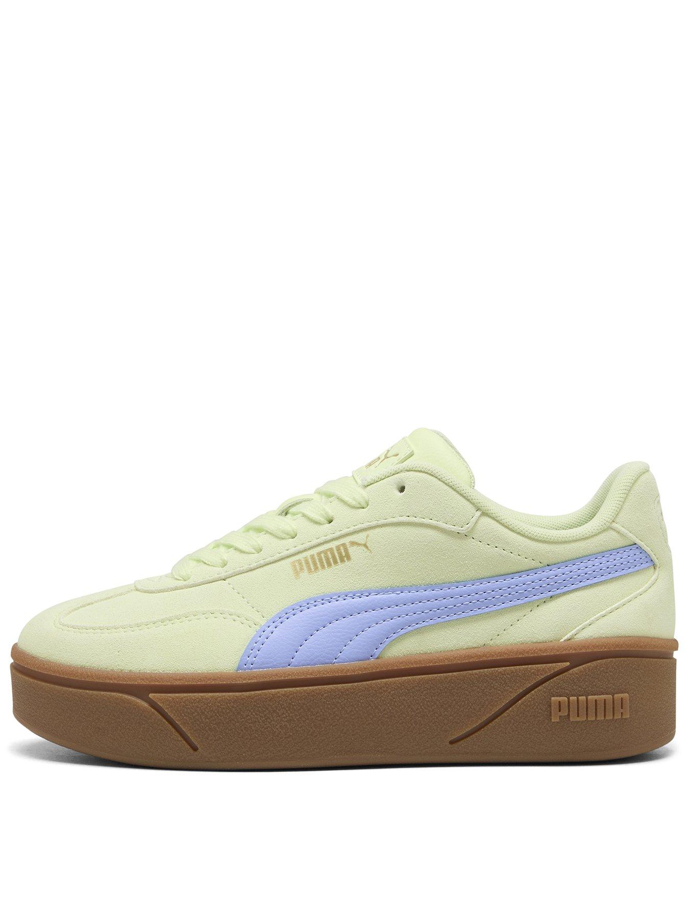 Puma Womens Puma Club Ii Era Platform Sd Trainer - Purple
