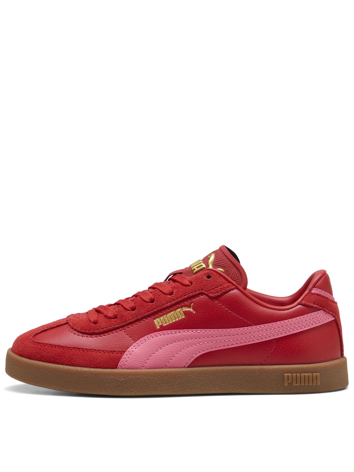 Puma Womens Puma Club Ii Era Trainer - Red