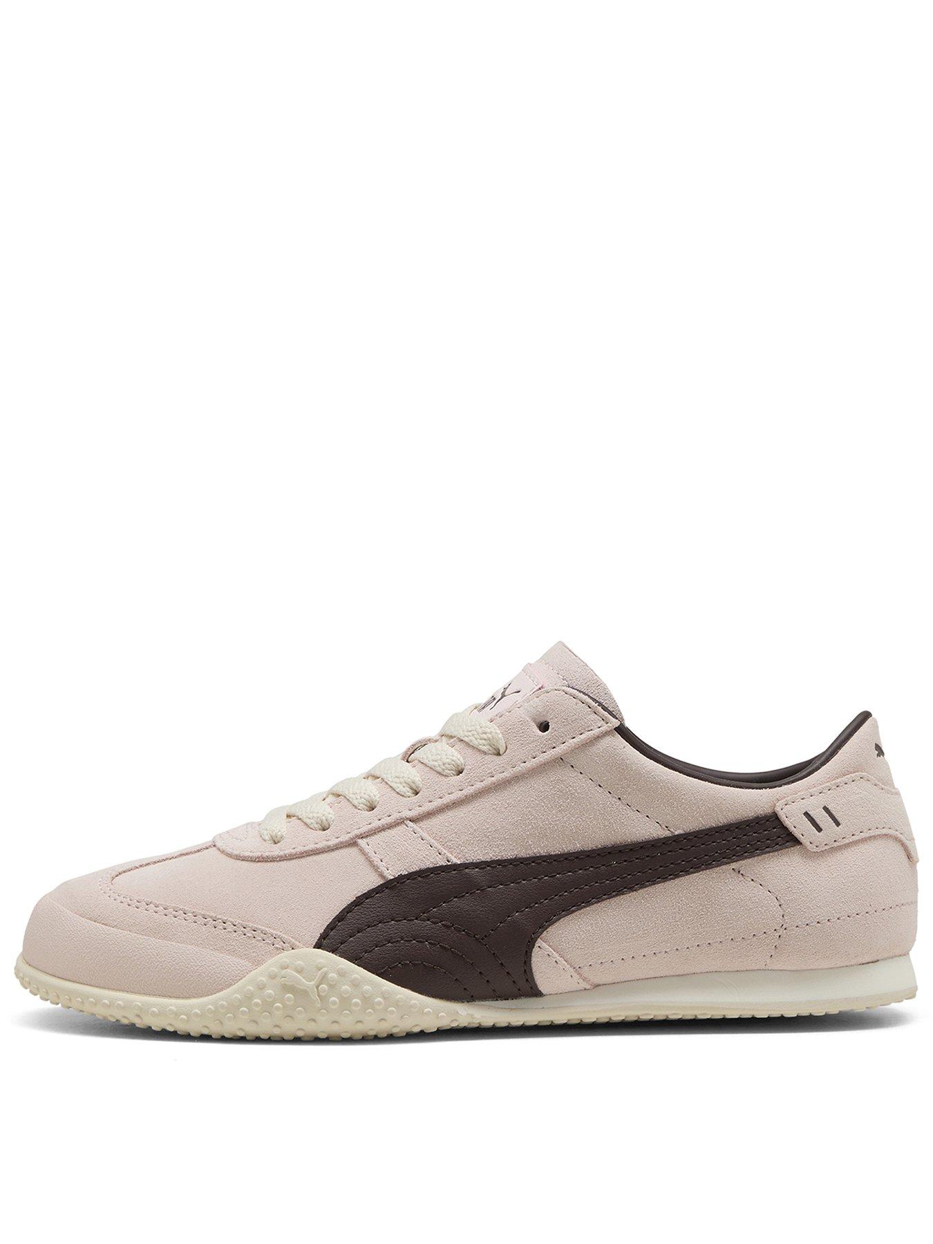 Puma Womens Bella Ut Classic Trainer - Cream/ Brown