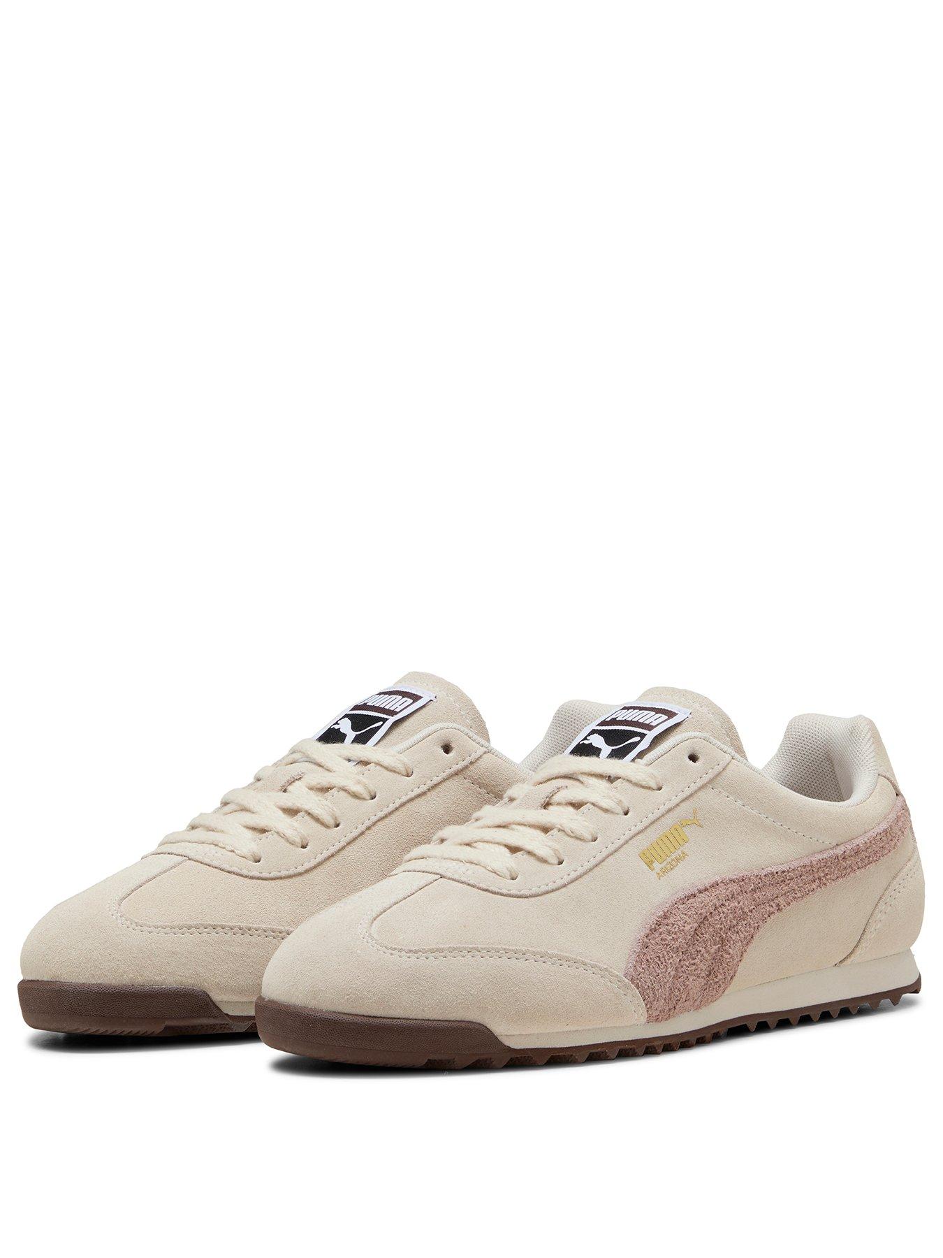 stillFront image of puma-womens-arizona-sd-trainer-brown