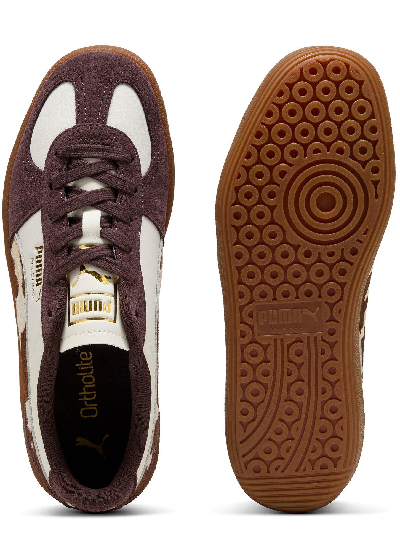  image of puma-womens-palermo-cow-trainer-brown