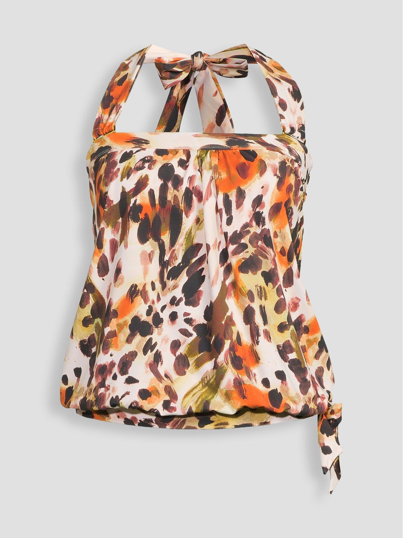 Image 7 of 7 of The Very Collection Mix And Match Tankini Top - Multi