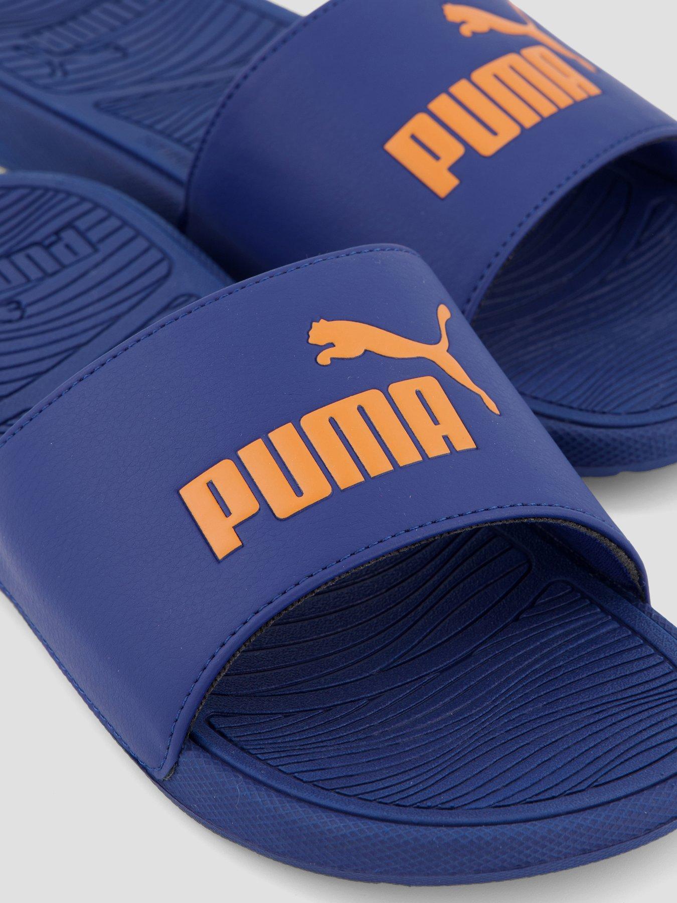 Image 5 of 7 of Puma Unisex Cool Cat 2.0 Sliders - Blue