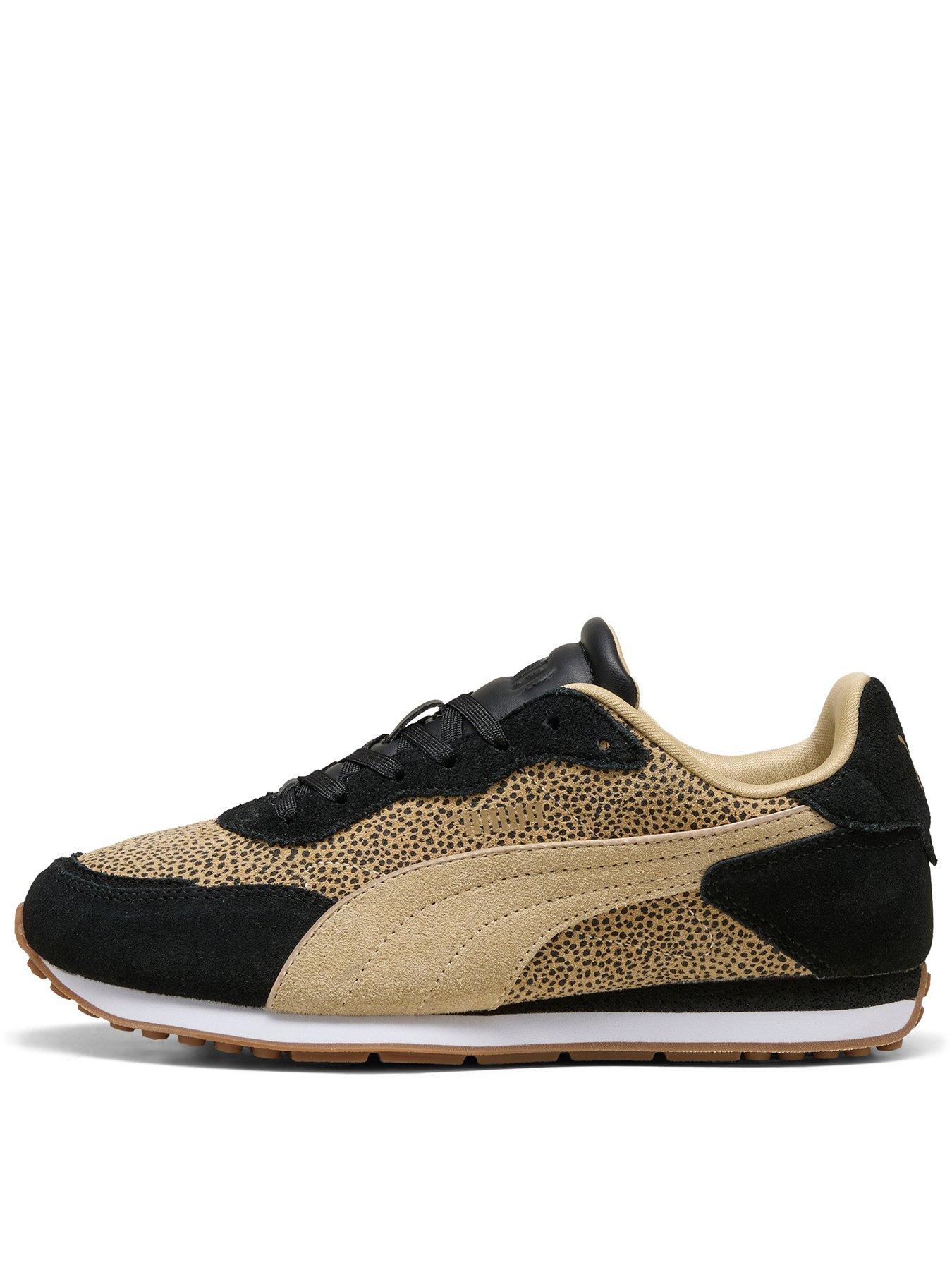 Puma Womens St Miler Rose Topcat Trainer - Black