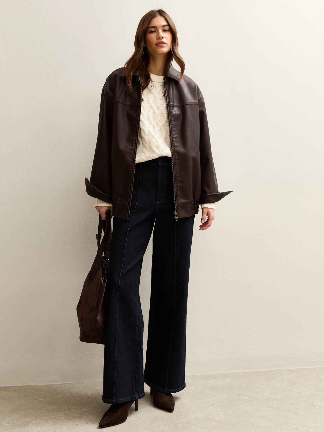  image of new-look-midweight-cable-knit-jumper-cream
