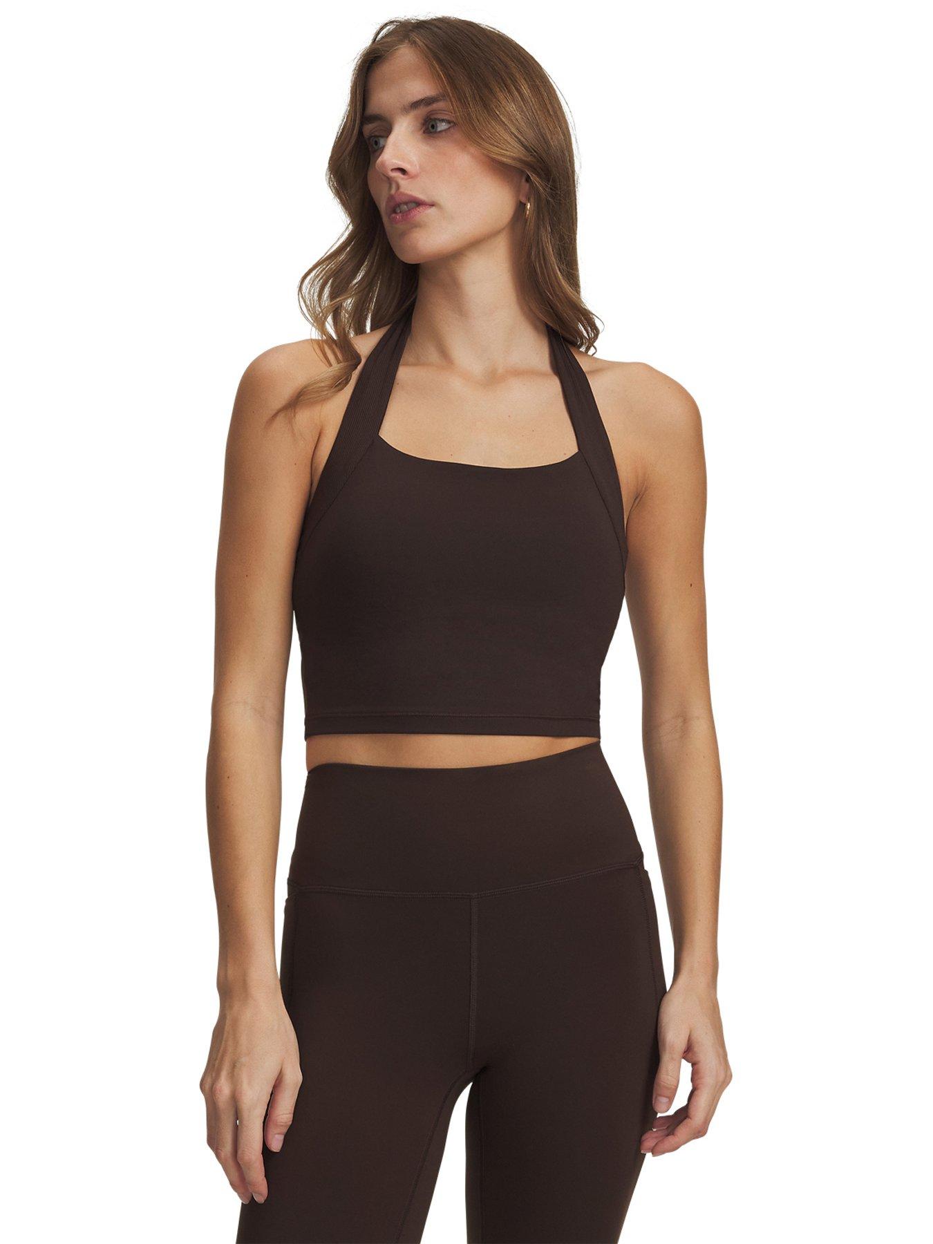 UNDER ARMOUR Womens Training Meridian Tank - Brown