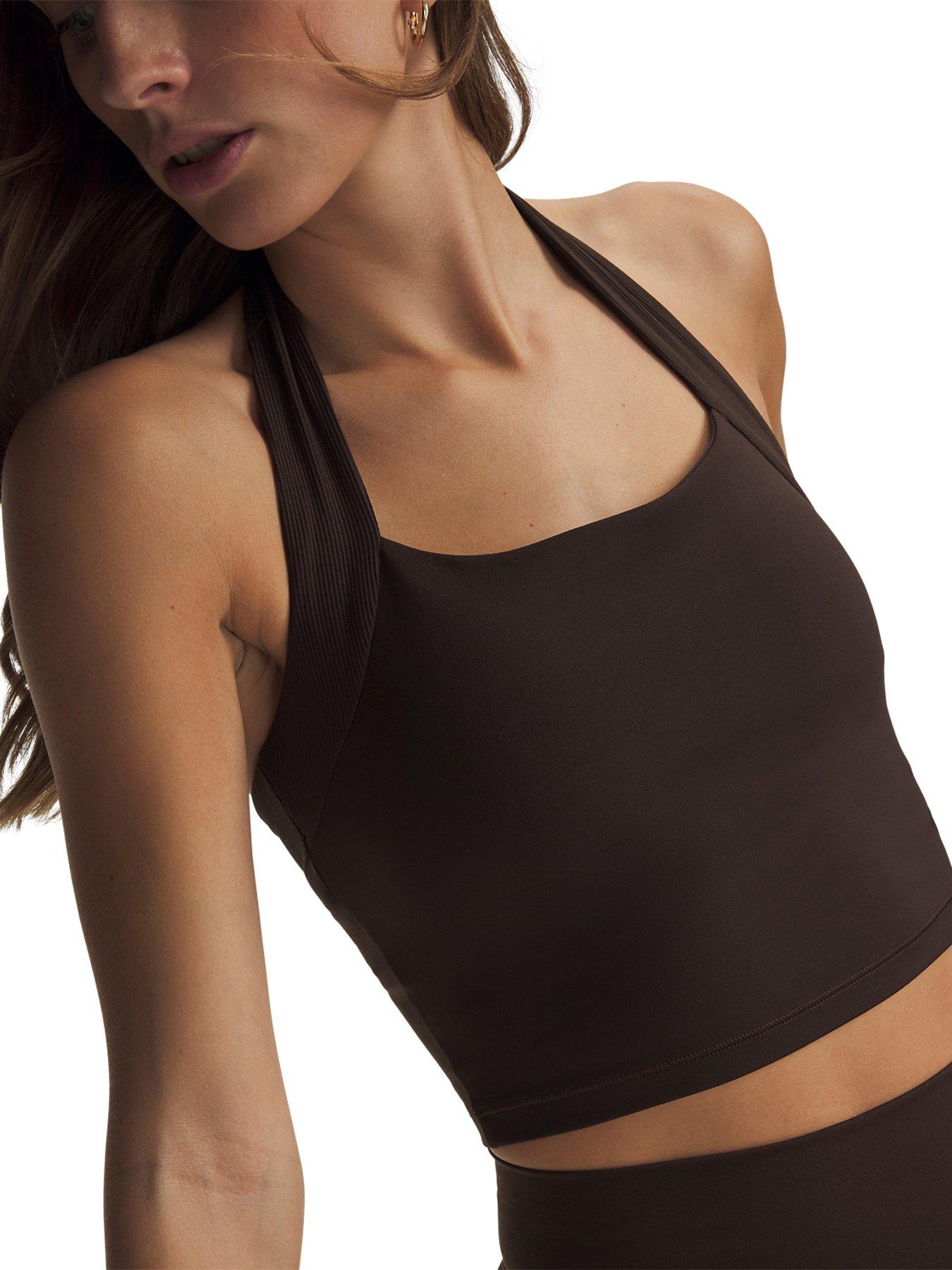  image of under-armour-womens-training-meridian-tank-brown