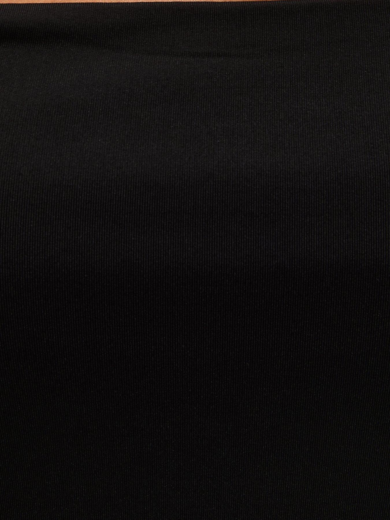  image of new-look-square-neck-vest-top-black