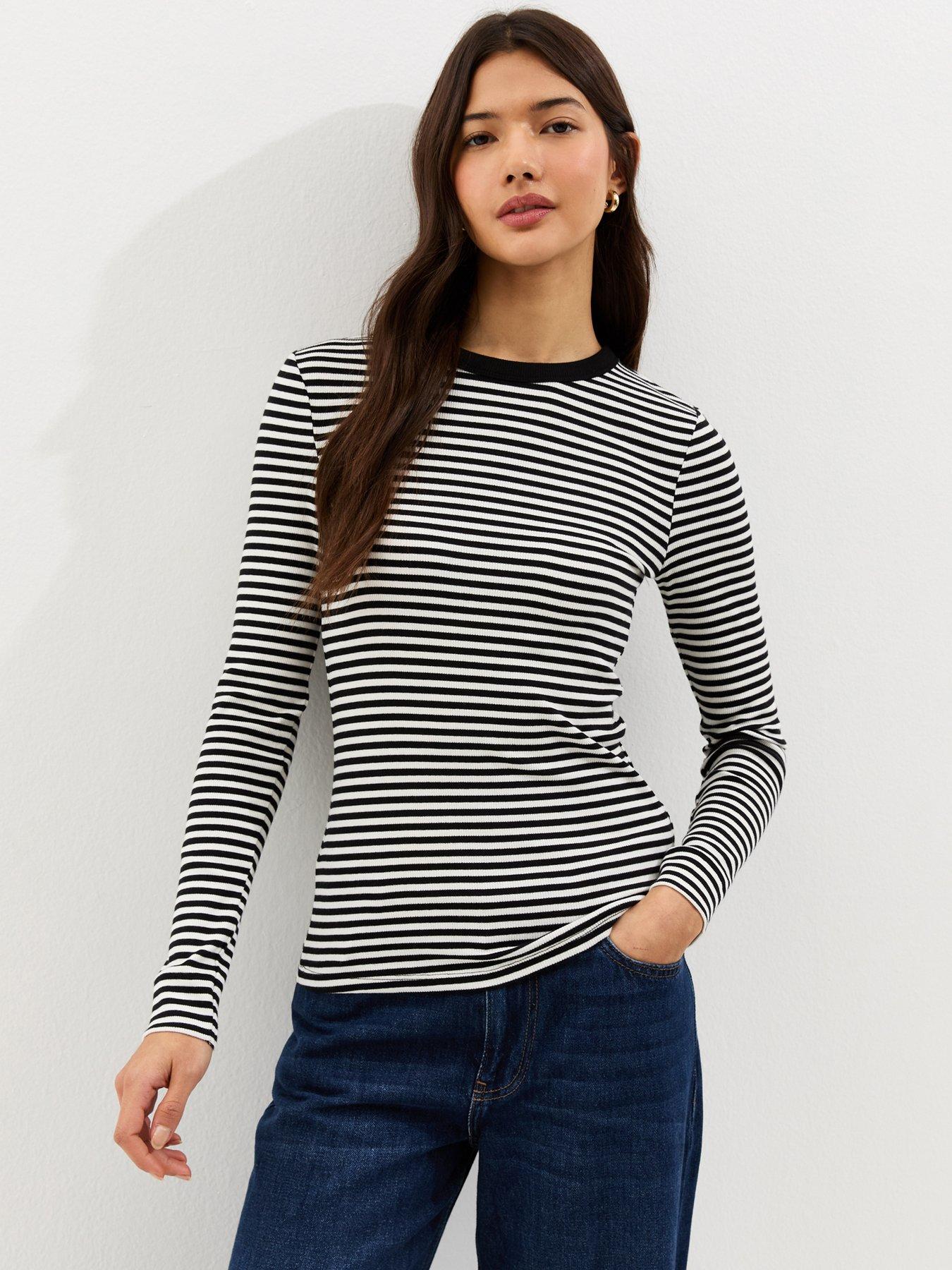 new-look-striped-long-sleeve-ribbed-crew-neck-top-whiteblack