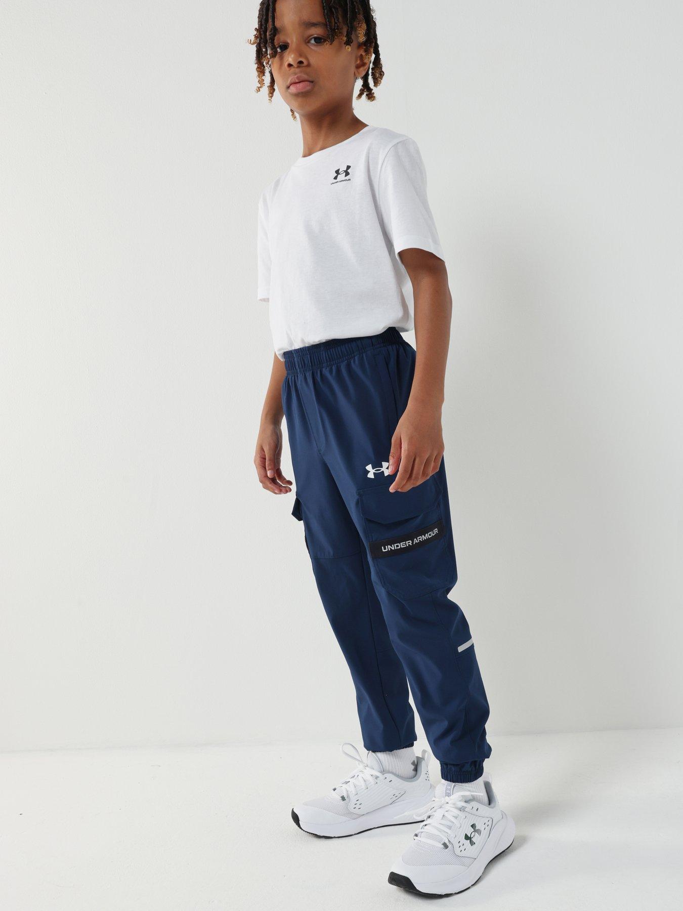 Image 6 of 7 of UNDER ARMOUR Junior Boys Training Tech Utility Pant - Navy