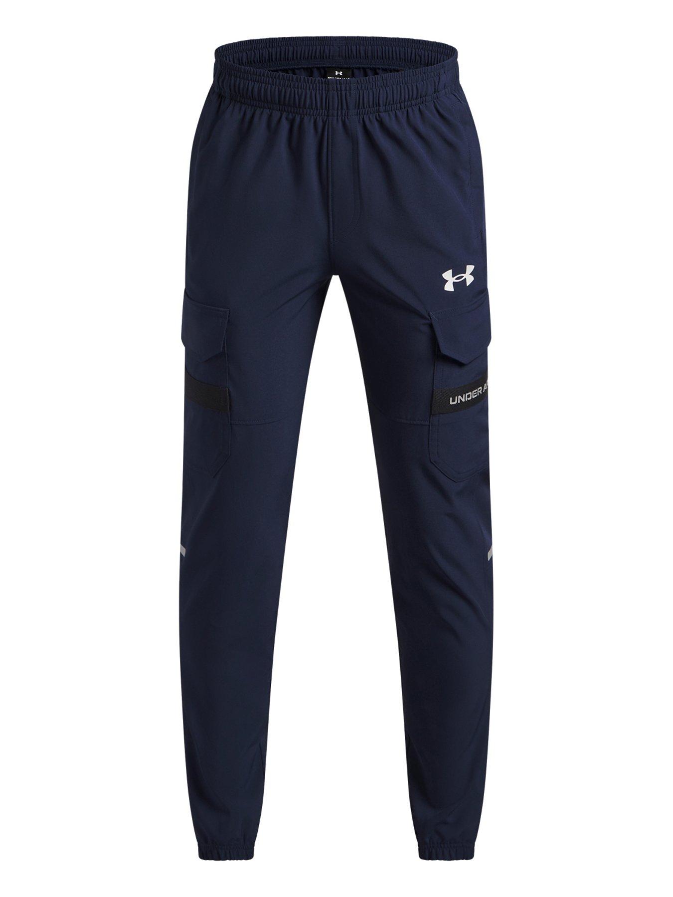 Image 7 of 7 of UNDER ARMOUR Junior Boys Training Tech Utility Pant - Navy