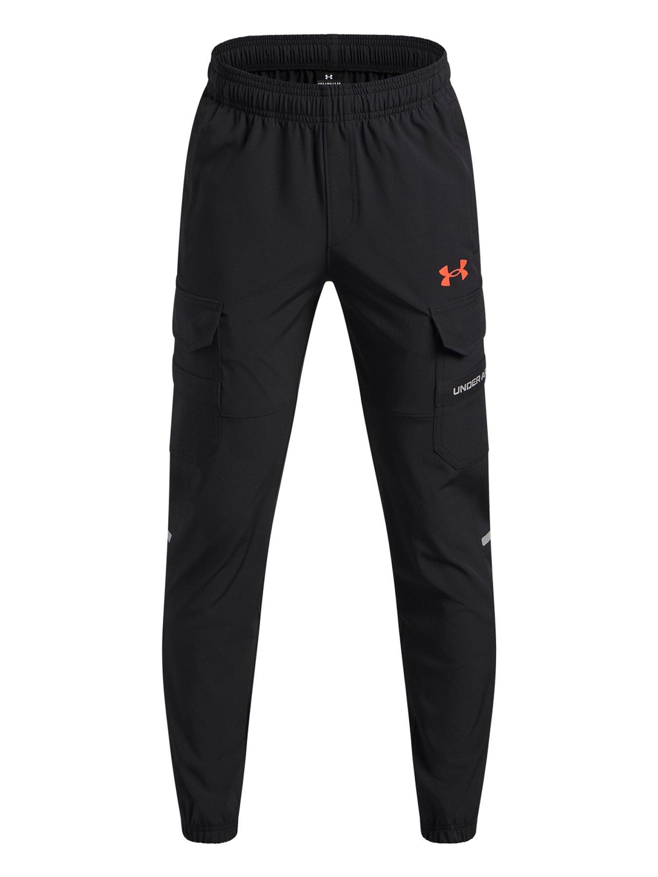  image of under-armour-junior-boys-training-tech-utility-pant-black