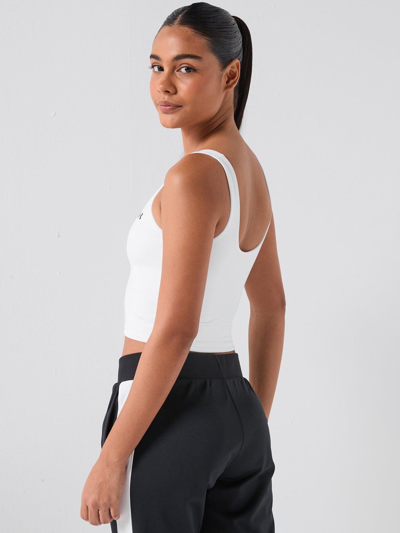 Image 2 of 6 of UNDER ARMOUR Womens Training Motion Tank - White
