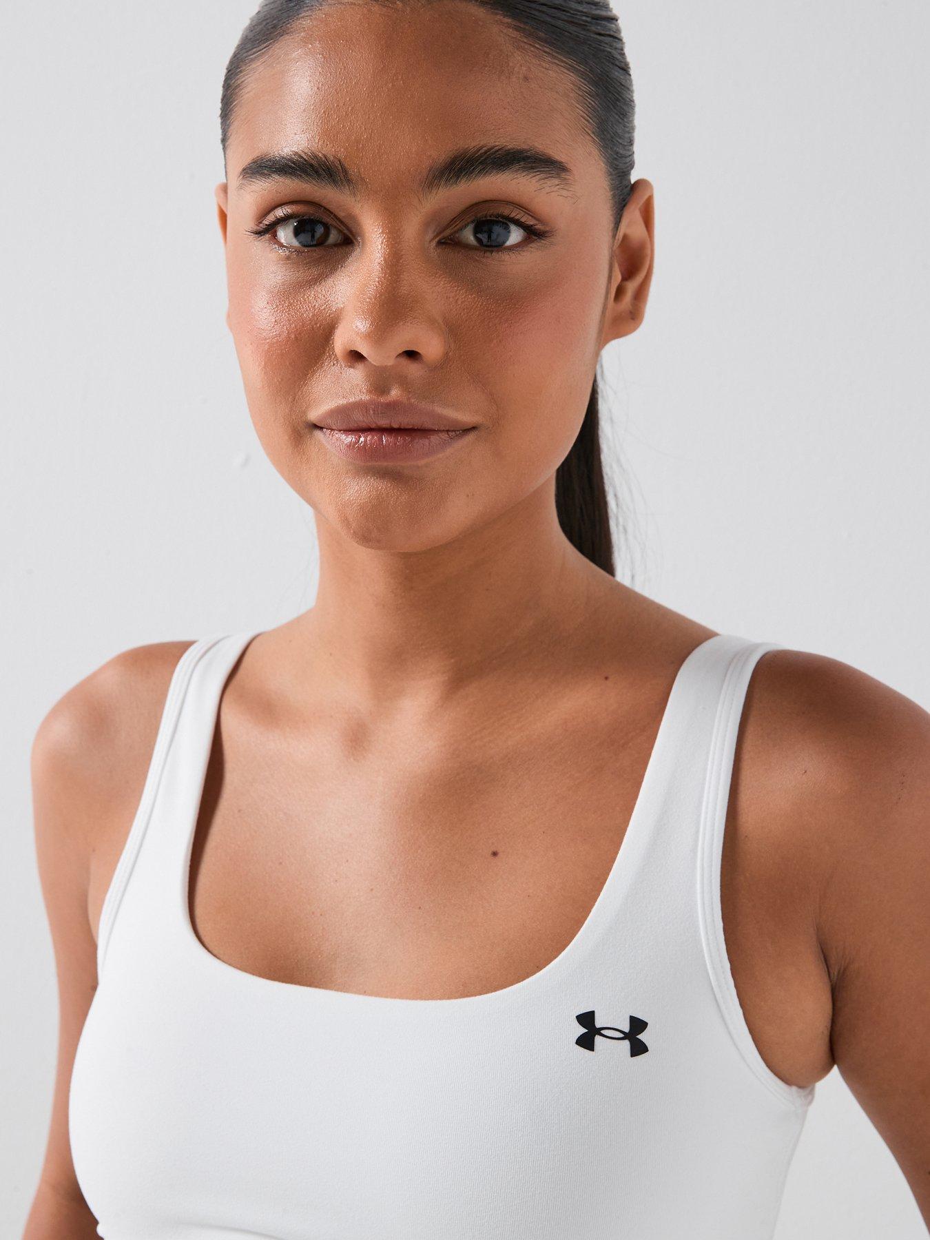 Image 6 of 6 of UNDER ARMOUR Womens Training Motion Tank - White