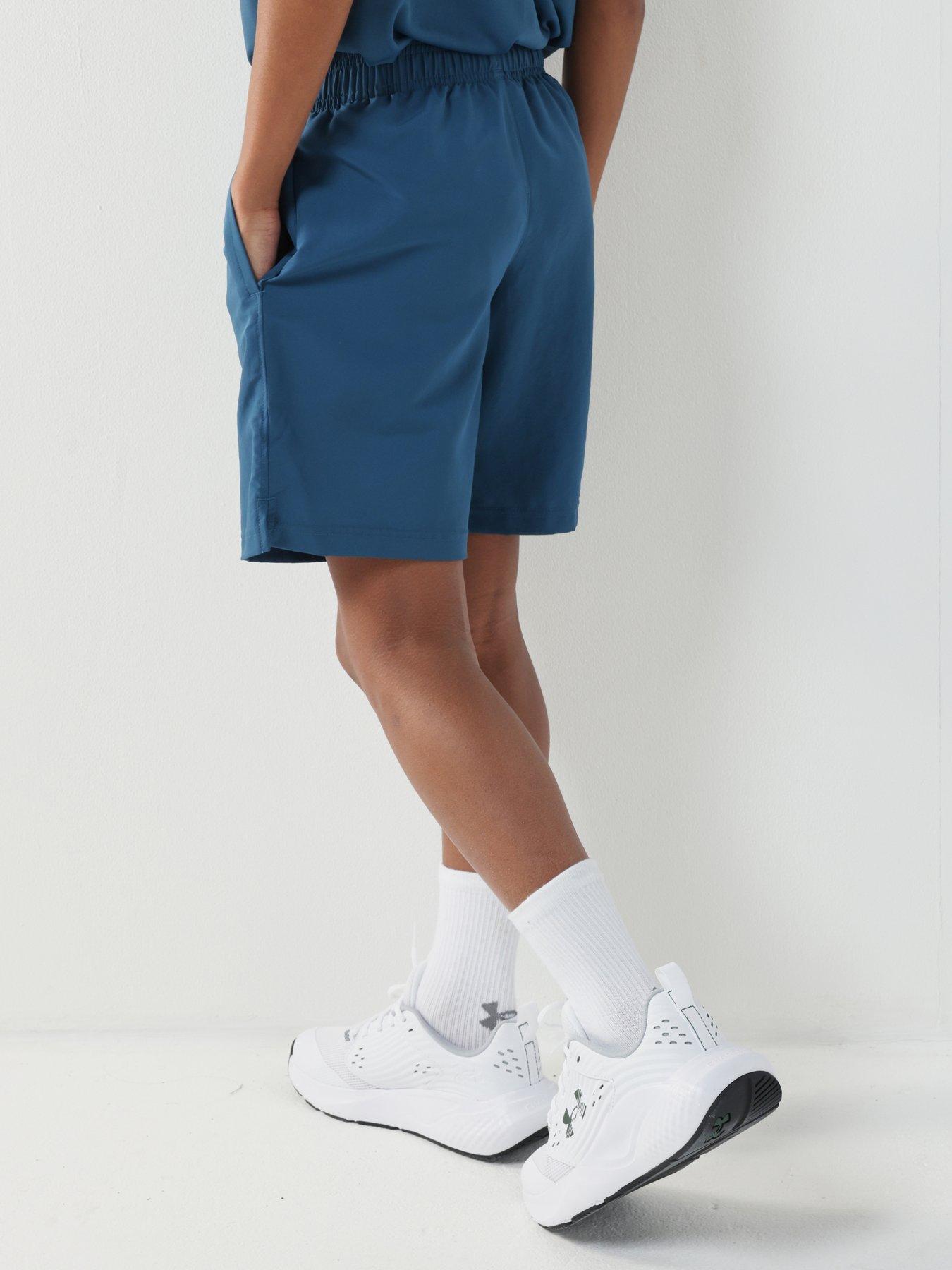 Image 3 of 6 of UNDER ARMOUR Junior Boys Training Tech Woven Short - Blue
