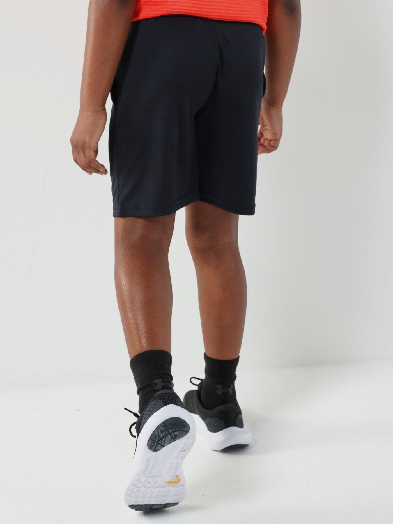  image of under-armour-junior-boys-training-tech-short-black
