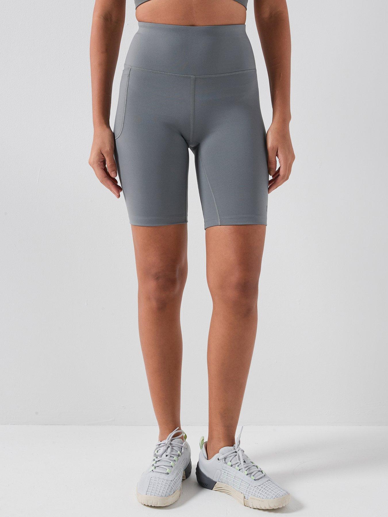 UNDER ARMOUR Womens Training Motion Bike Short - Grey