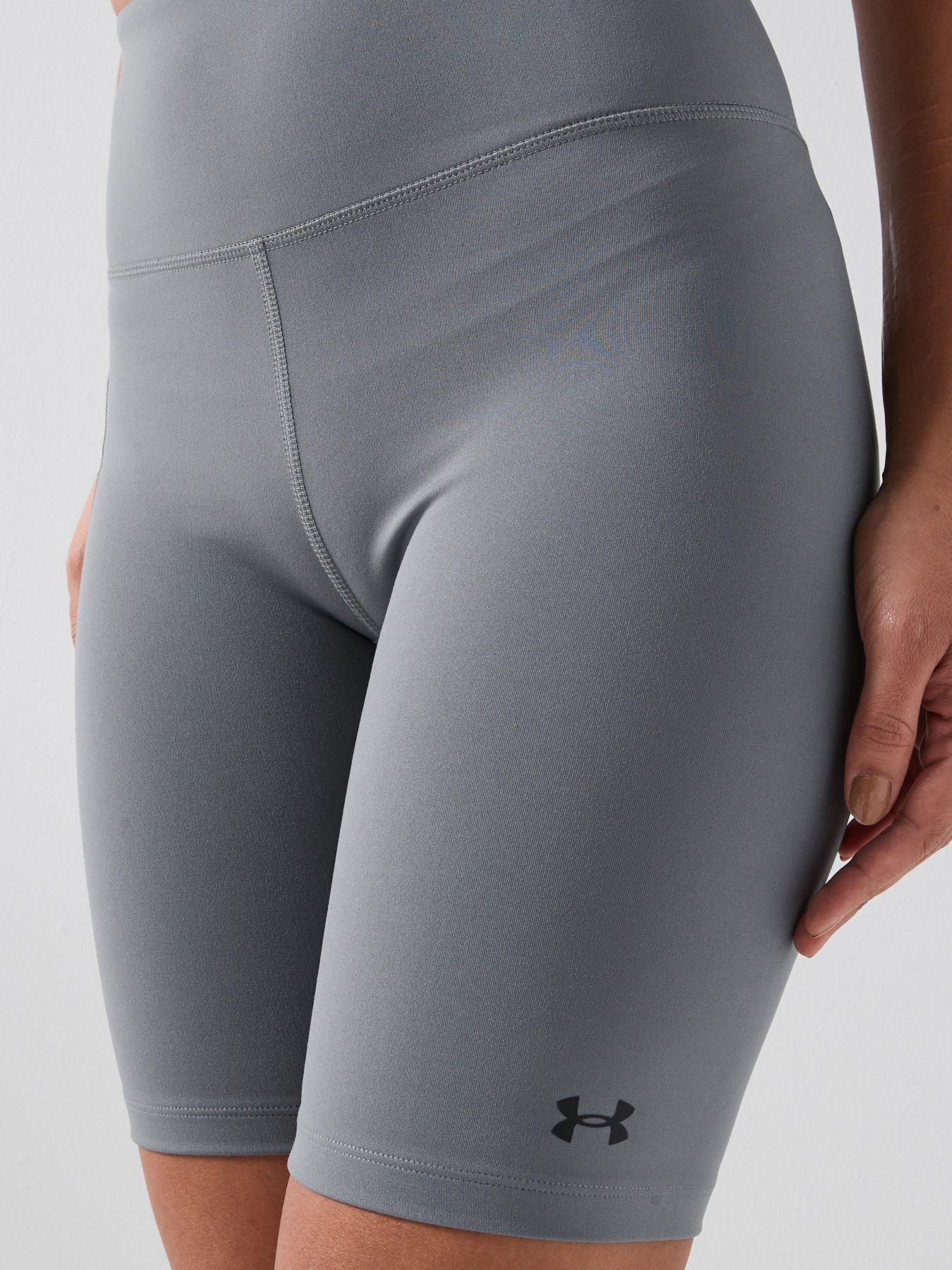  image of under-armour-womens-training-motion-bike-short-grey